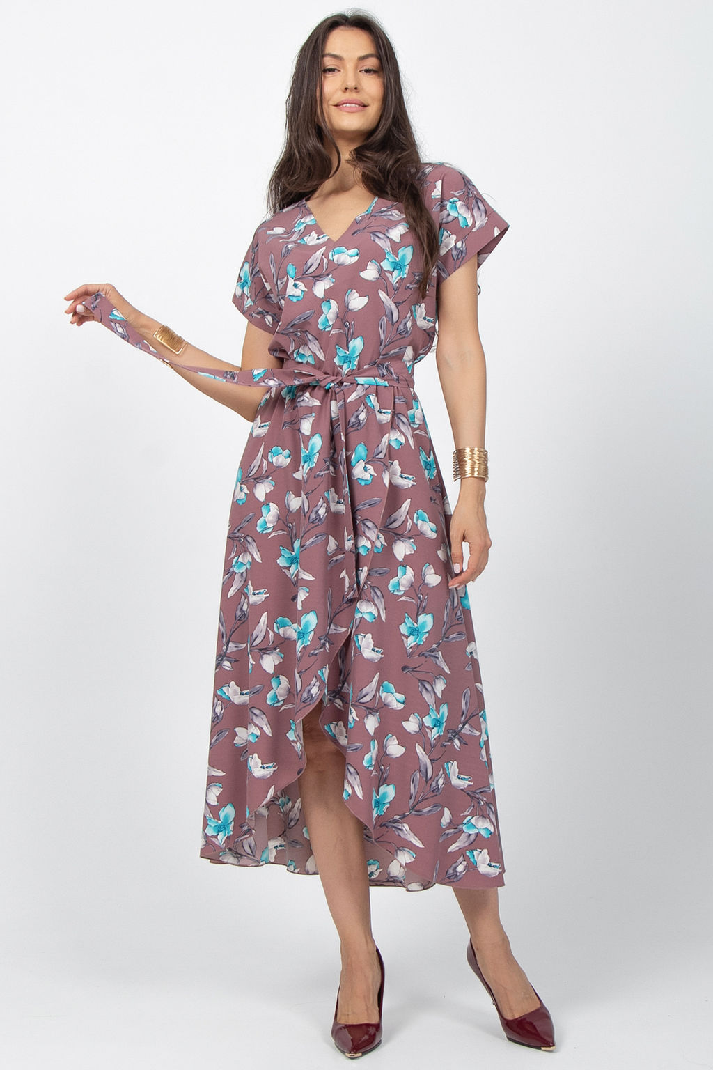 Платье Феерита (лиловый) - Эльза фото 8