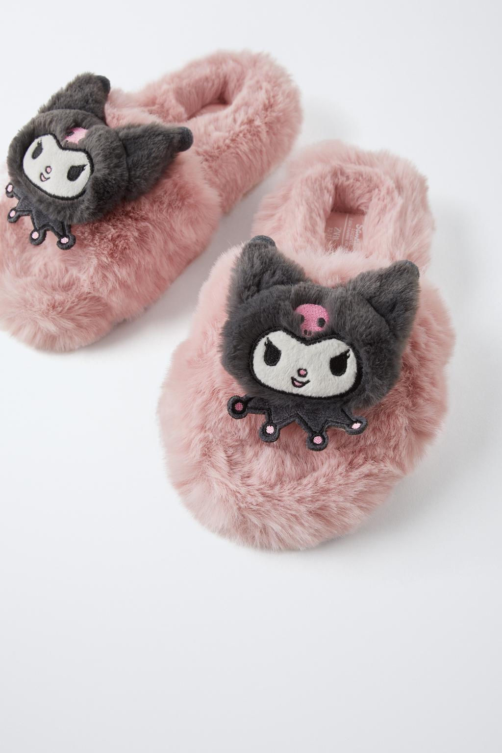KUROMI  SANRIO SLIPPERS - Zara фото 3