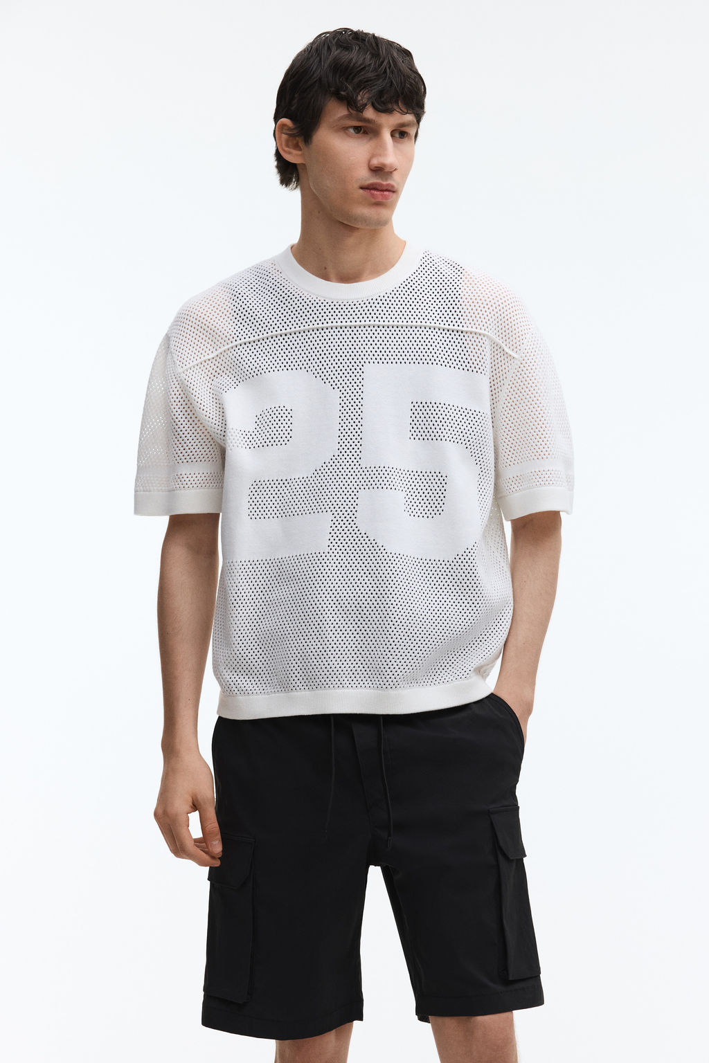 Pantal?n corto estilo cargo Regular Fit - H&m фото 5
