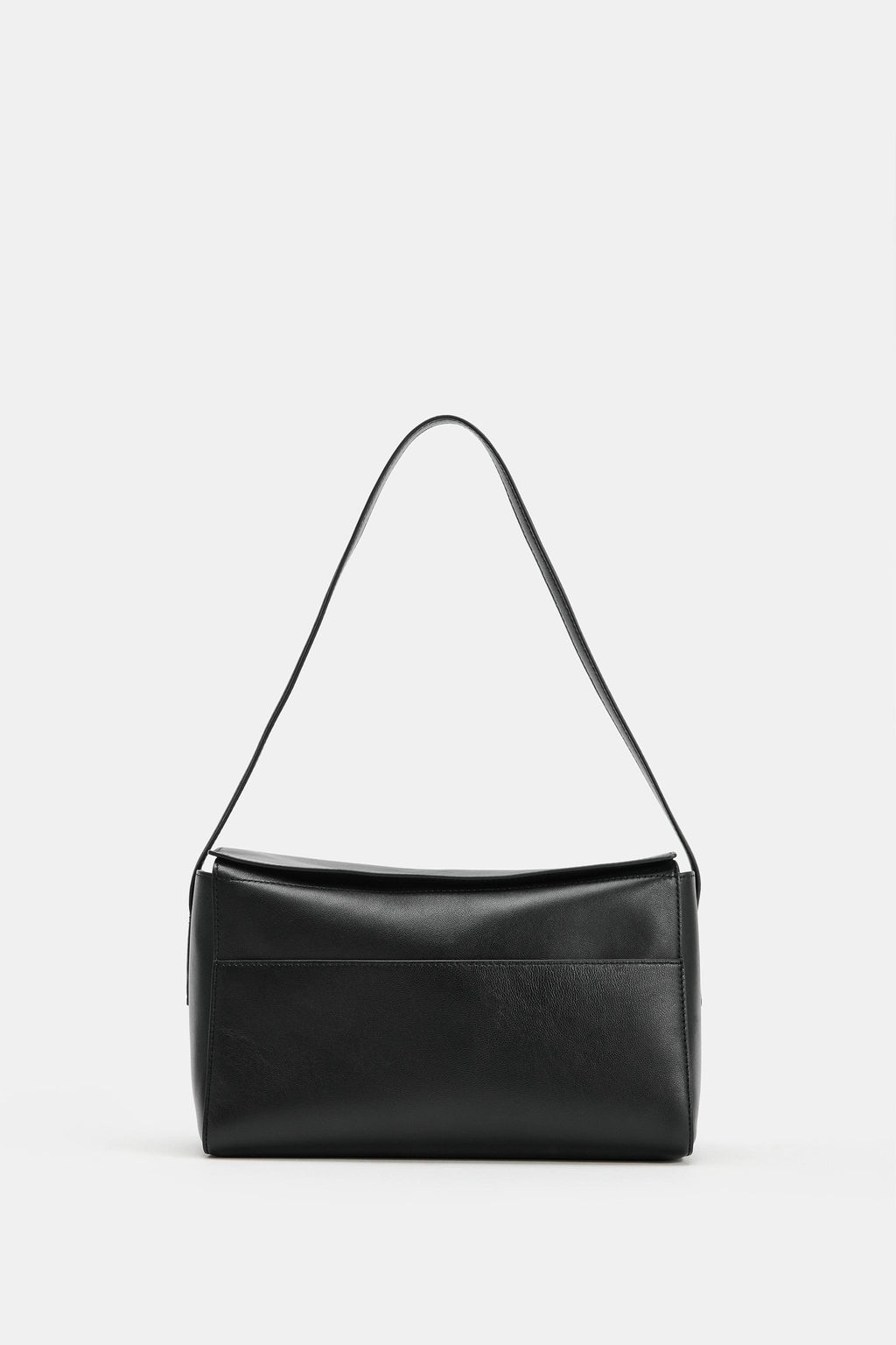 BOLSO DE HOMBRO PIEL / Negro