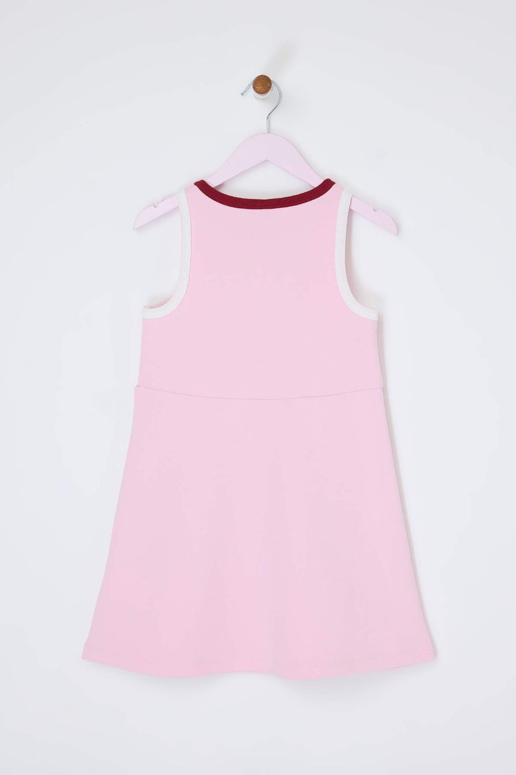 Pembe K?sa / Mini Duz Orme Elbise TKDSS26EL00006 - Trendyolmilla фото 2