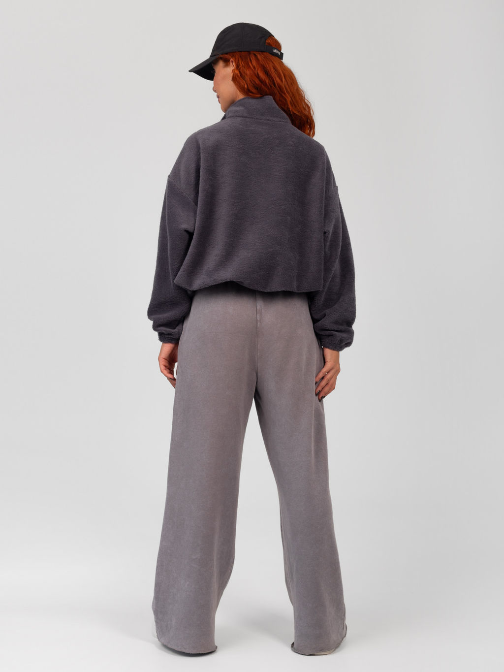 Толстовка женская футер начес 3-х нитка ТЕДДИ ГРАФИТ - Domtrik фото 7