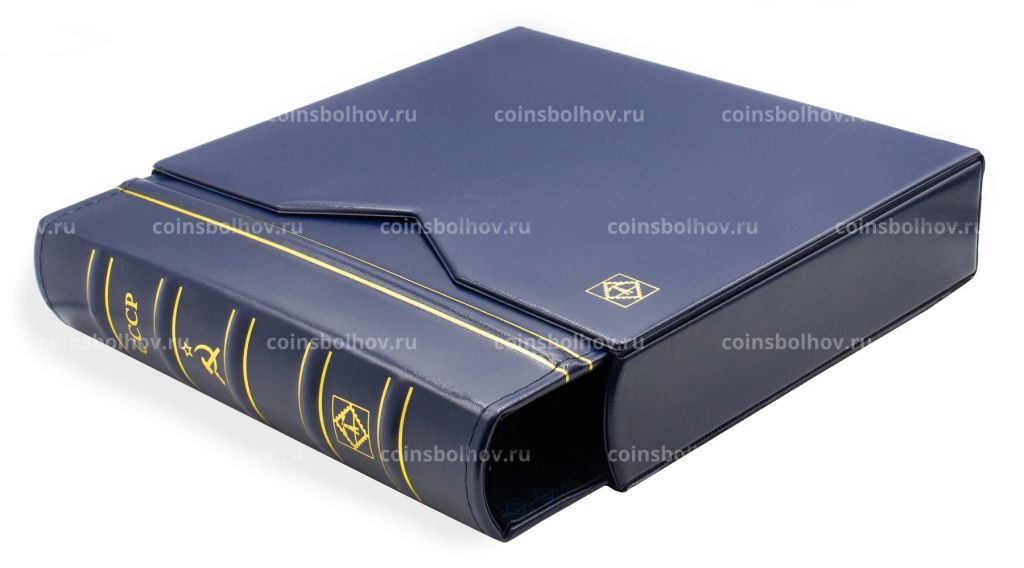 Альбом для монет СССР без листов с защитным шубером формат Optima LEUCHTTURM 344366