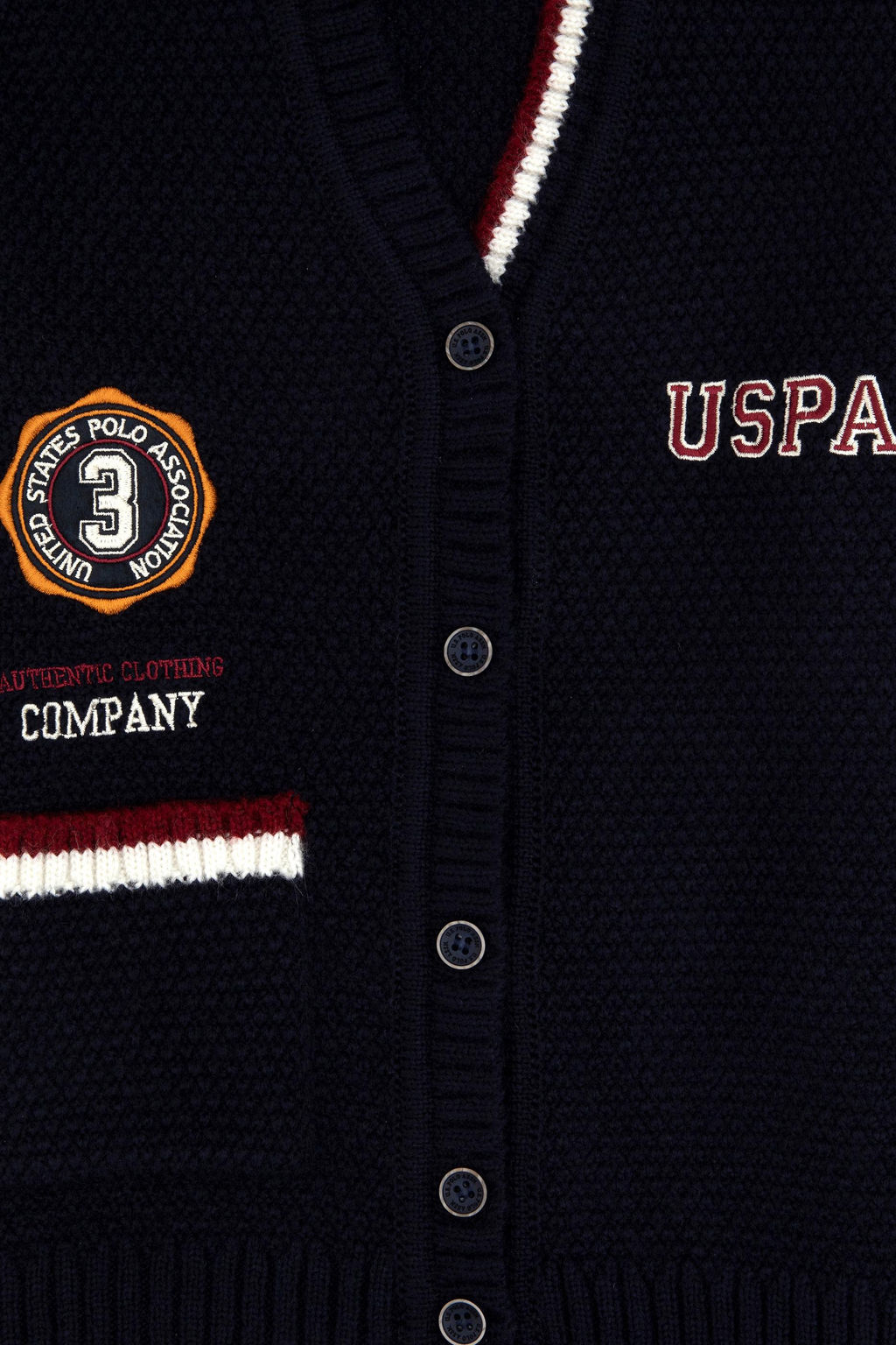 Erkek _ocuk Lacivert D__meli Triko H_rka - U.s. polo assn фото 3