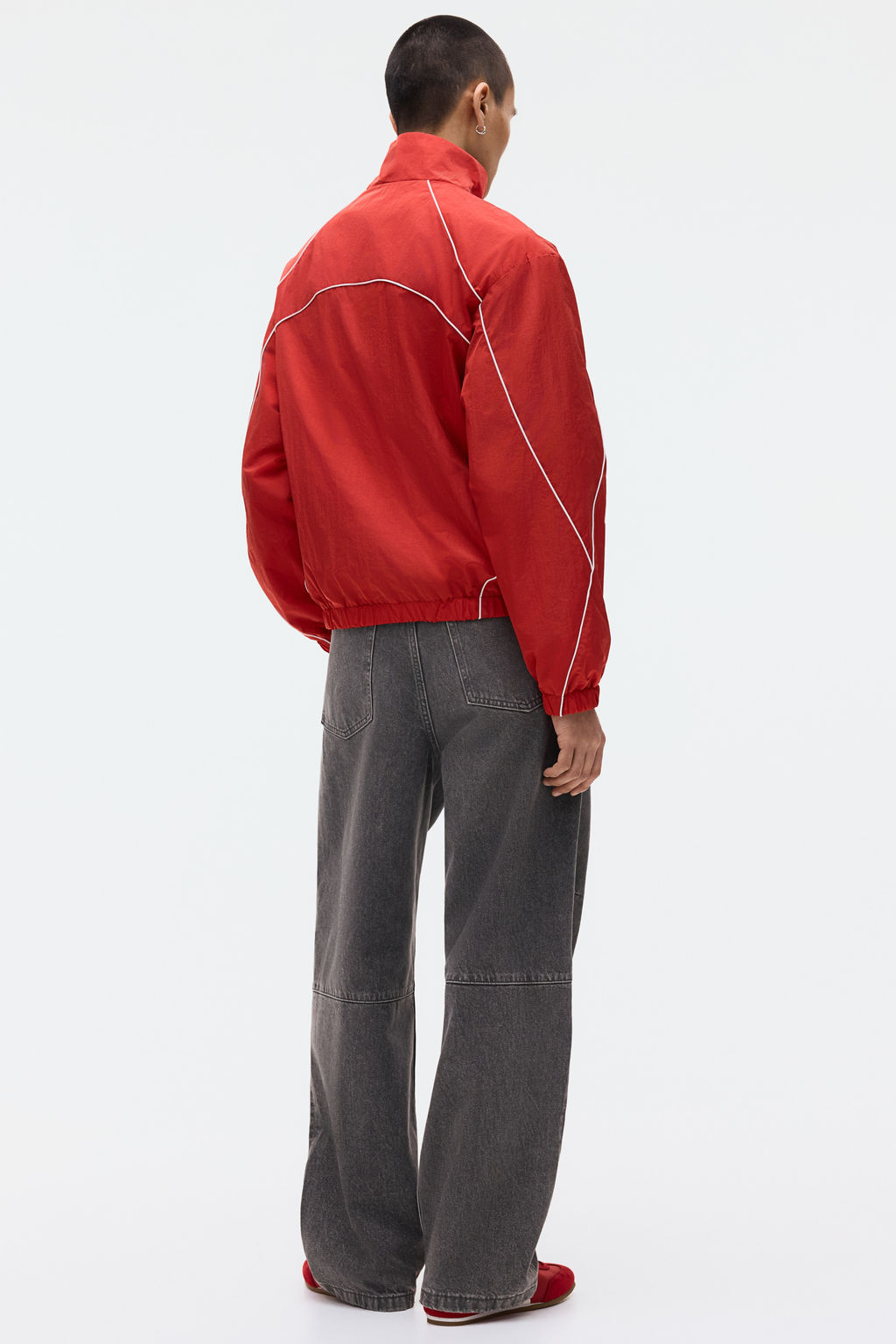 Vaquero baggy con pinzas - H&m фото 10