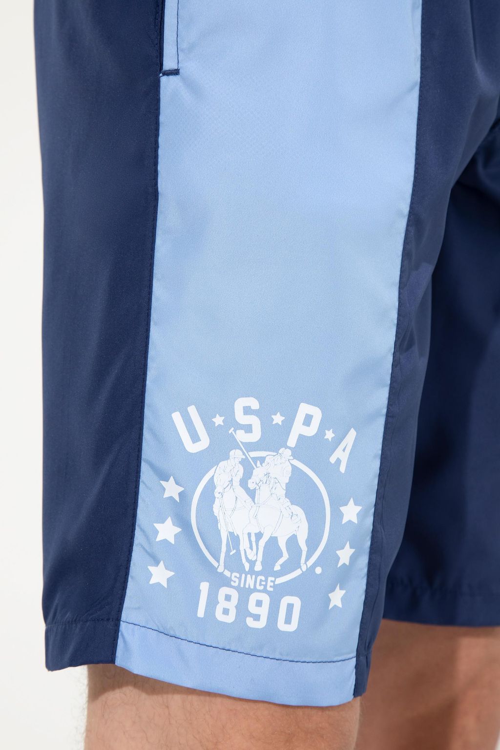 U. S. Polo Assn Мужские темно-синие шорты для плавания - U.s. polo assn фото 5