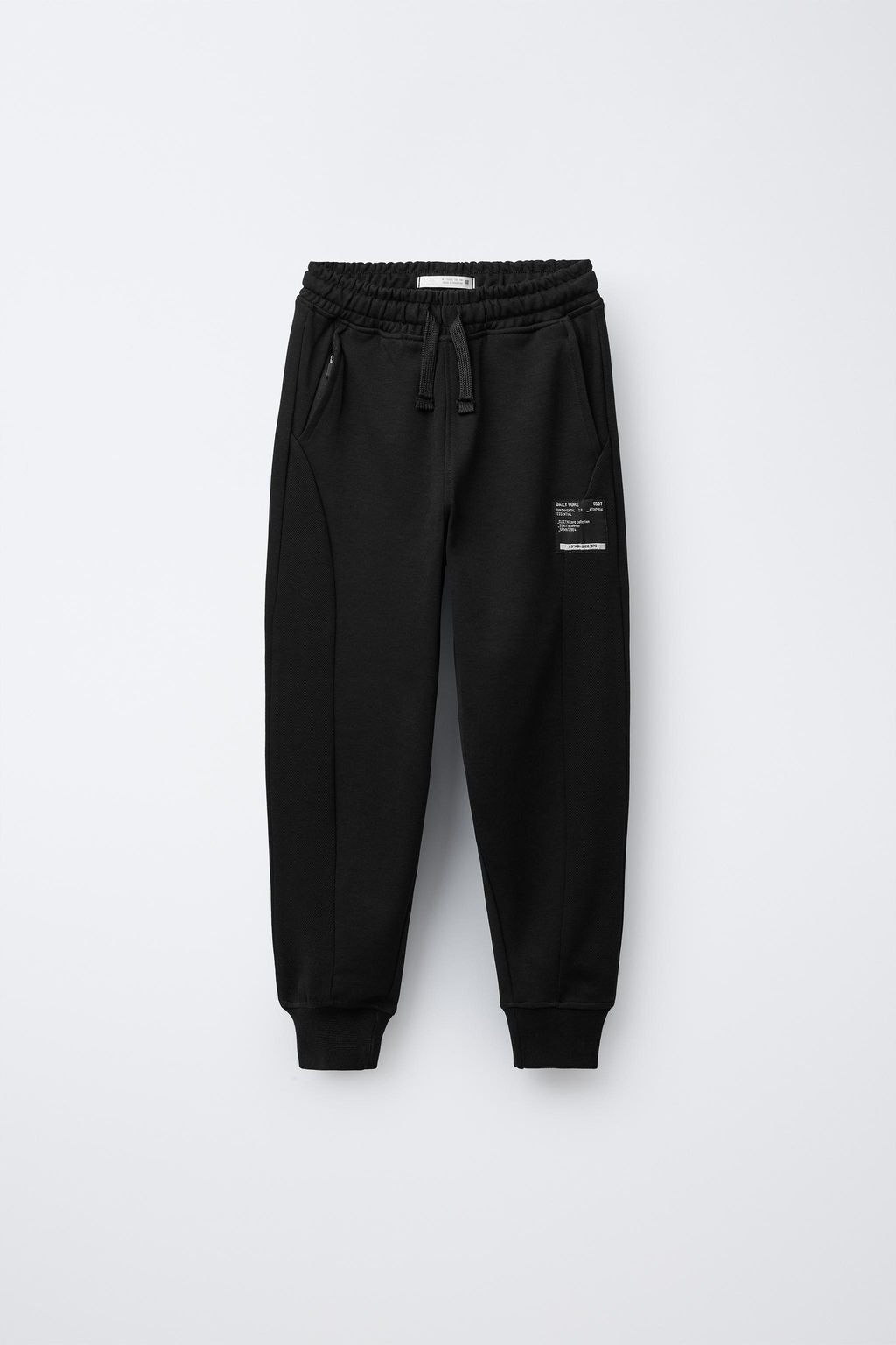 PIQU_ COMBINATION JOGGER TROUSERS