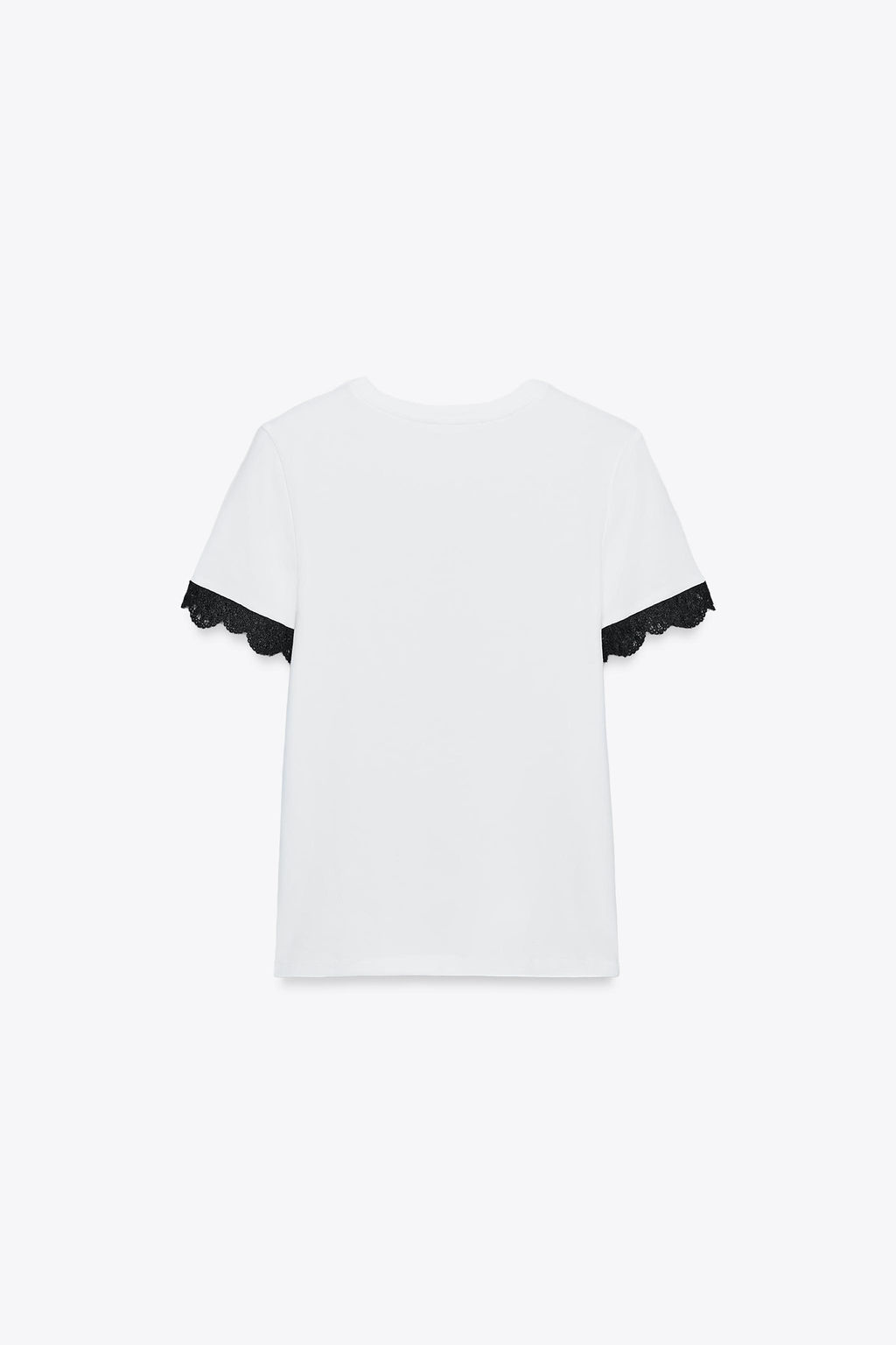LACE SLEEVE T-SHIRT - Zara фото 6