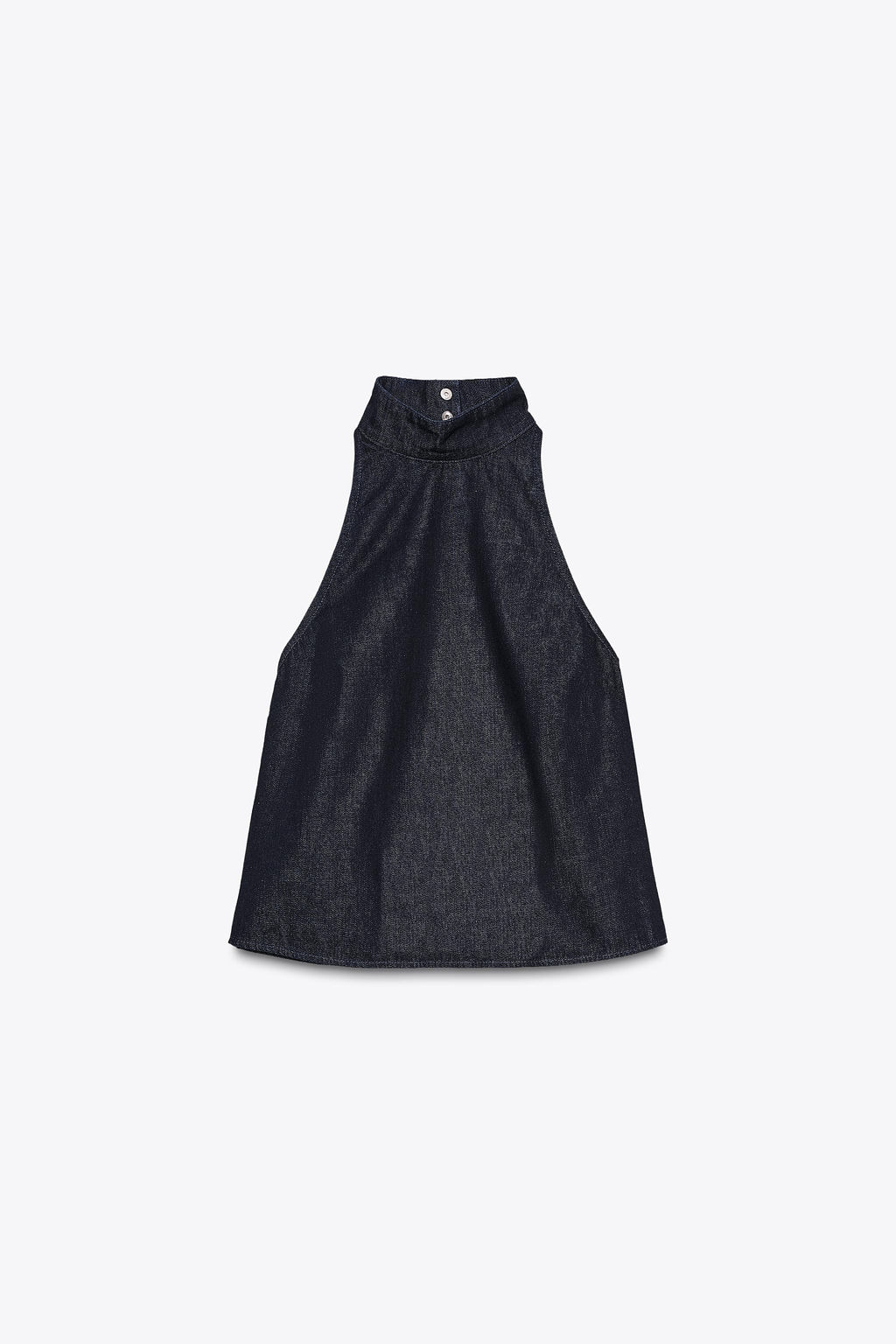 TRF DENIM HALTER TOP - Zara фото 7