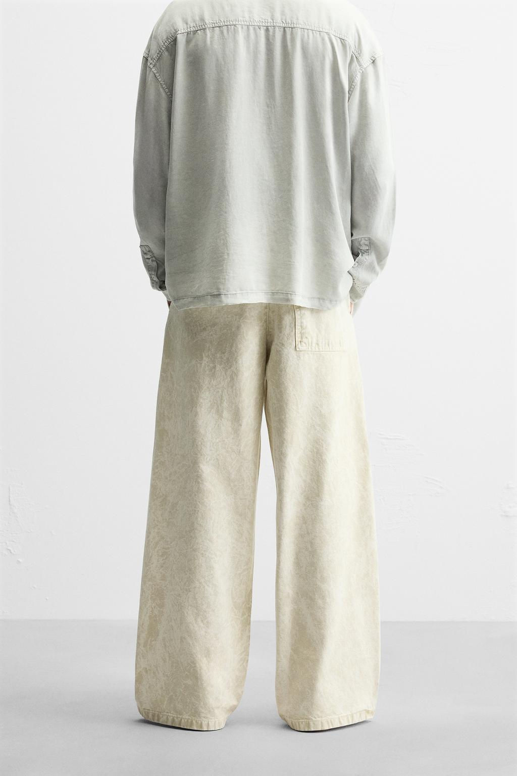 ABSTRACT PRINT TROUSERS - Zara фото 4