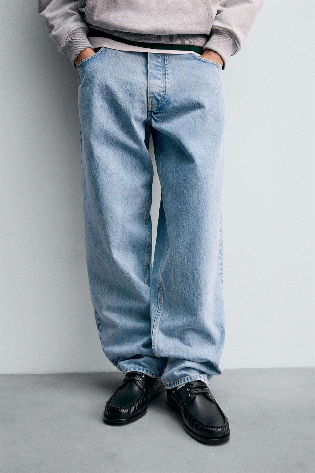 LOOSE TAPERED FIT JEANS CHAMPION® X ZARA  фото 15