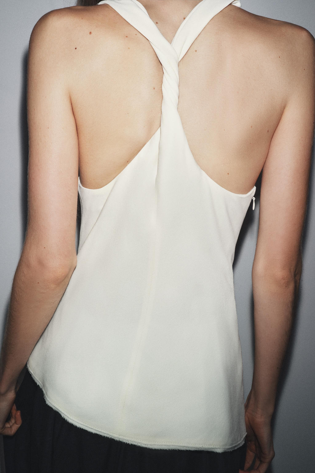 ZW COLLECTION COMBINED HALTER DRESS - Zara фото 12