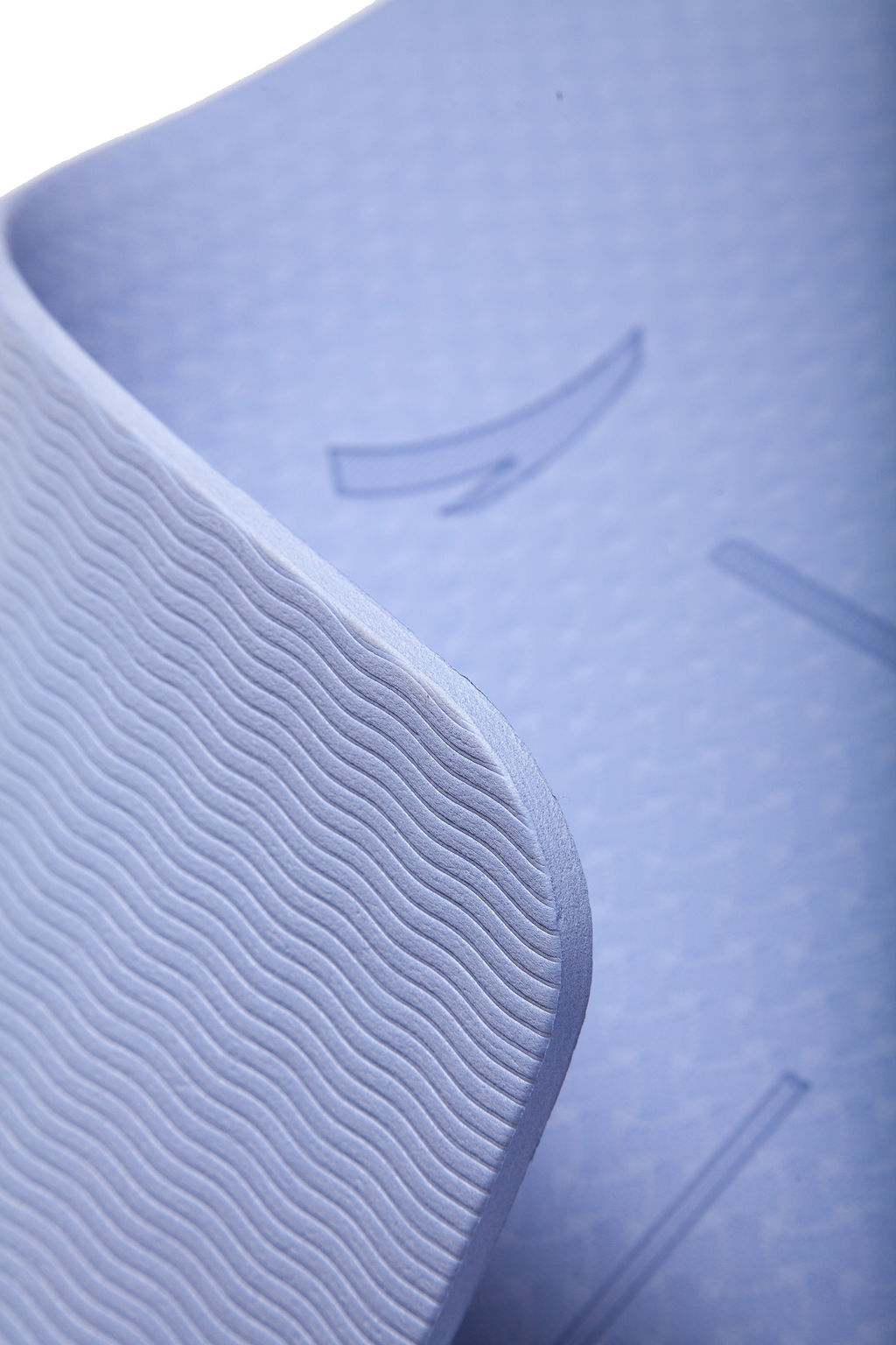 Коврик для йоги Голубой 1830*660*8mm