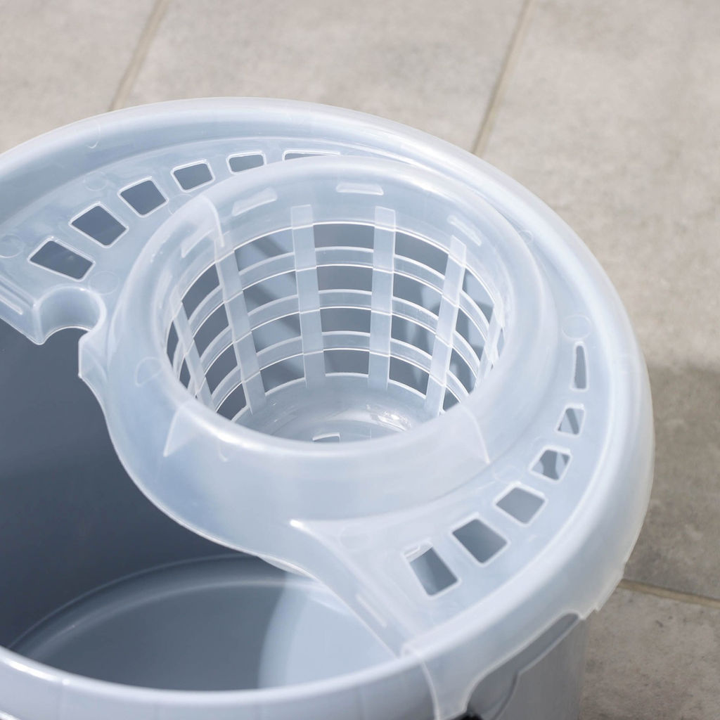 Ведро 9л "Etna" круглое с ожимом МОП арт. 221218