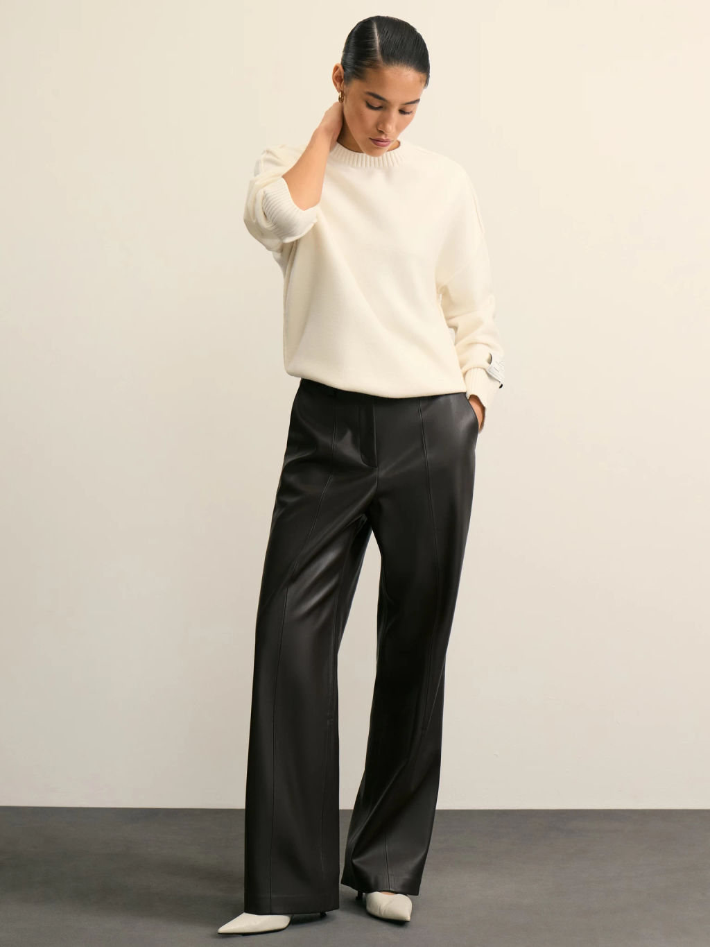 Джемпер с декоративной нашивкой / Zarina  фото 2