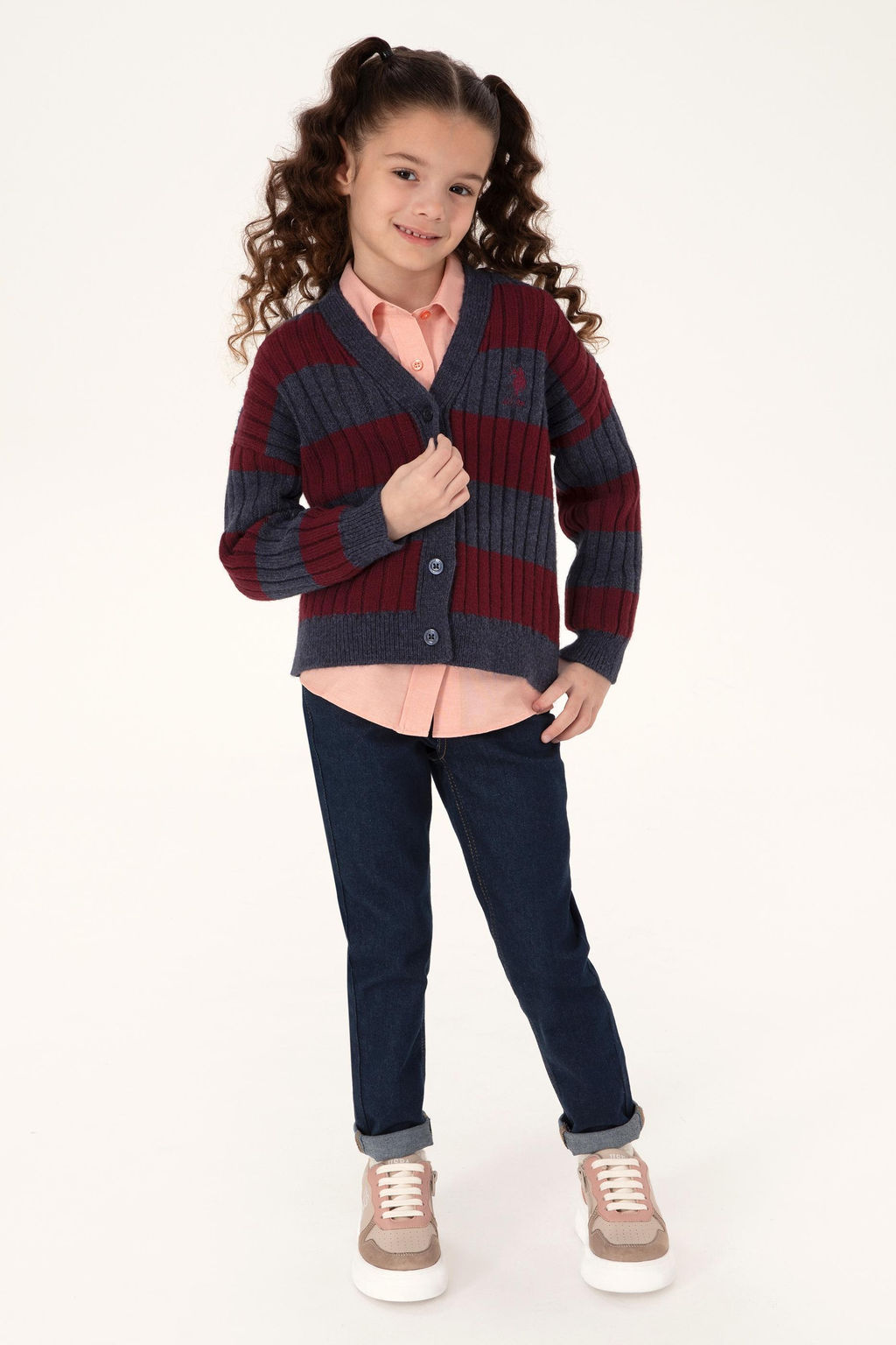 K_z _ocuk Lacivert Triko H_rka - U.s. polo assn фото 2