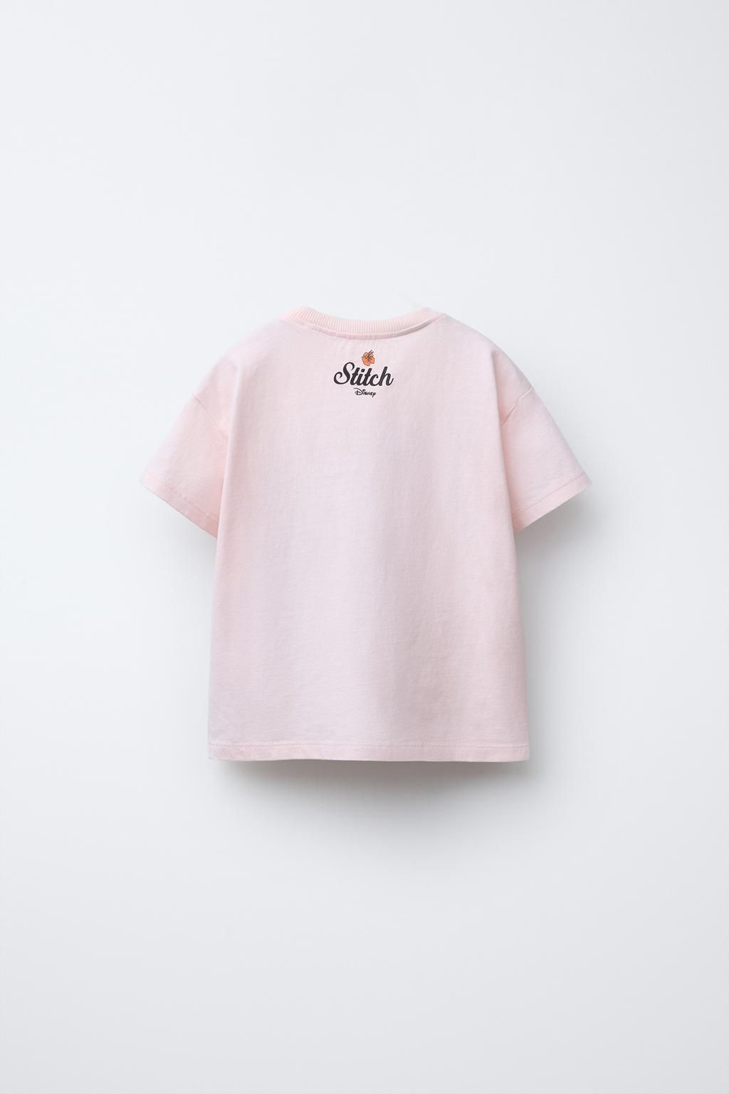 LILO & STITCH  DISNEY GLITTER T-SHIRT - Zara фото 2