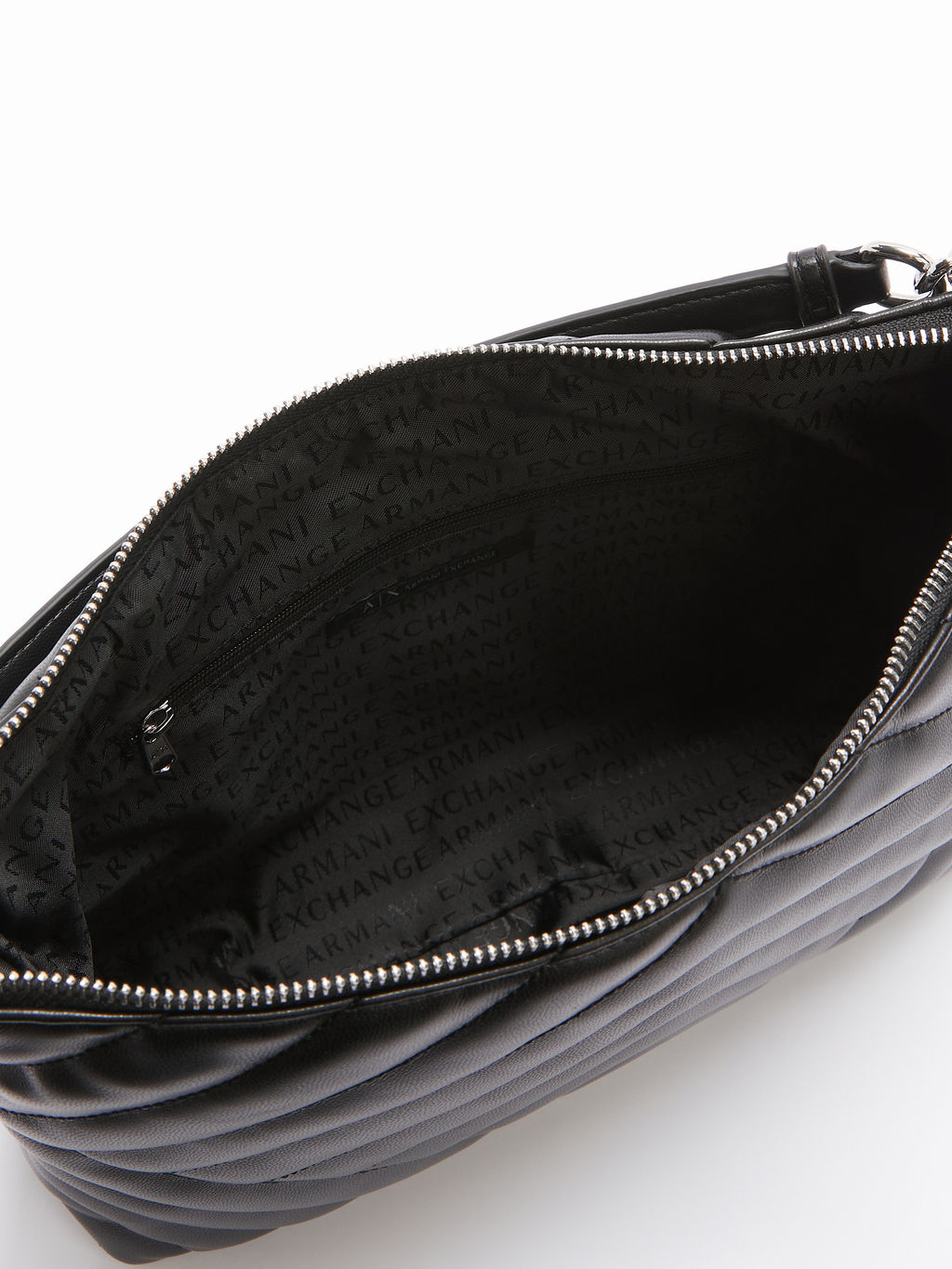Женская сумка на плечо ARMANI EXCHANGE VICTORIA Артикул 4212366, черный фото 5