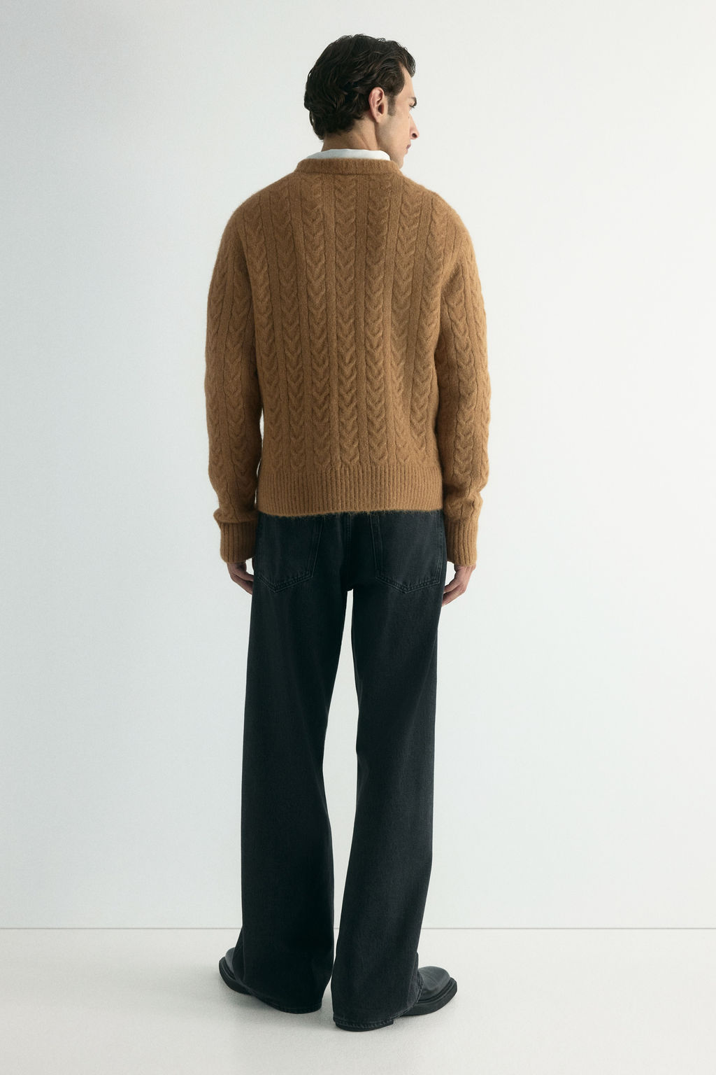 Jersey en punto trenzado Regular Fit - H&m фото 4