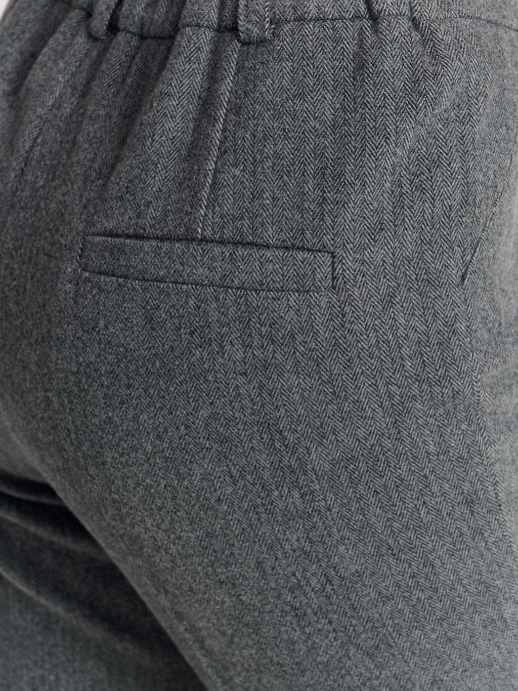 брюки с резинкой в поясе для холодной погоды с шерстью - Трика фото 7