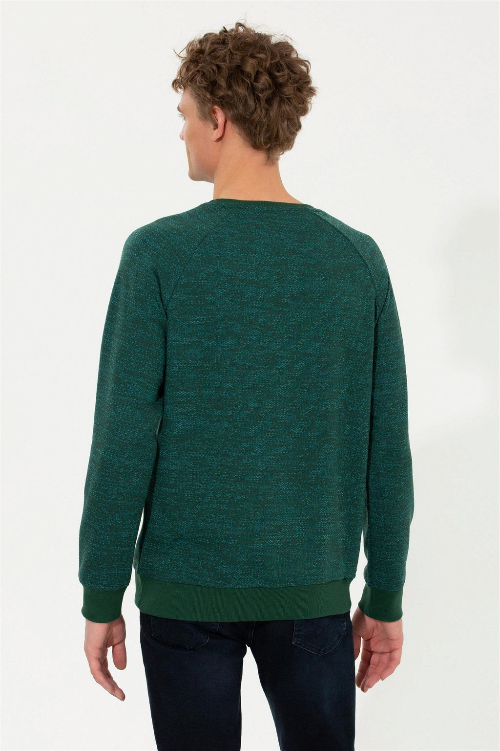 Мужской зеленый свитшот Неожиданная скидка в корзине - U.s. polo assn фото 5