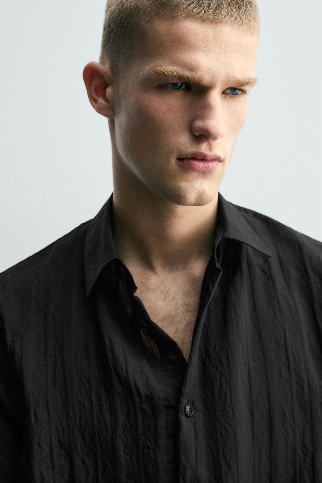 TEXTURED RELAXED FIT SHIRT - Zara фото 6