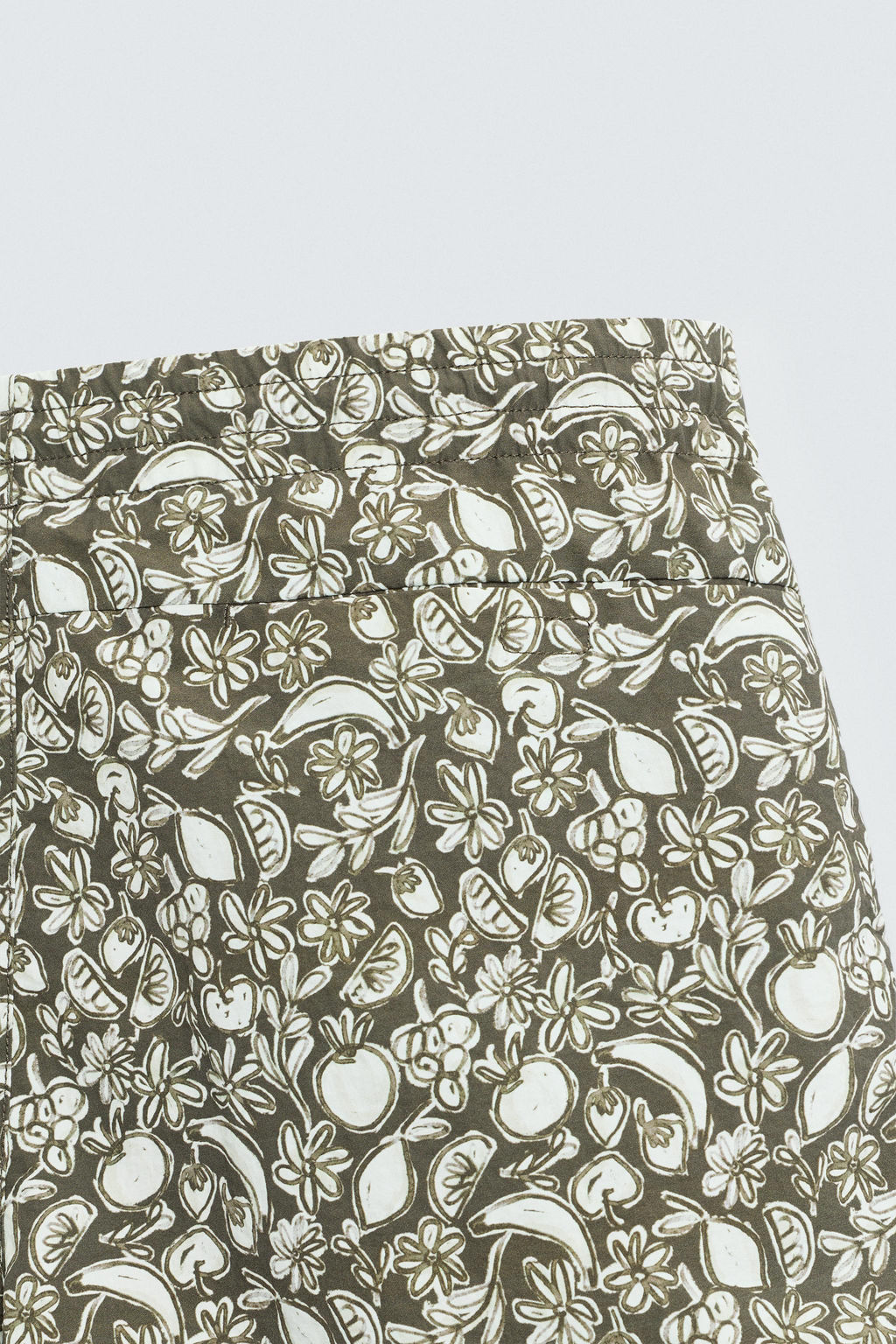 FRUIT PRINT MID-LENGTH SWIMMING TRUNKS - Zara фото 4