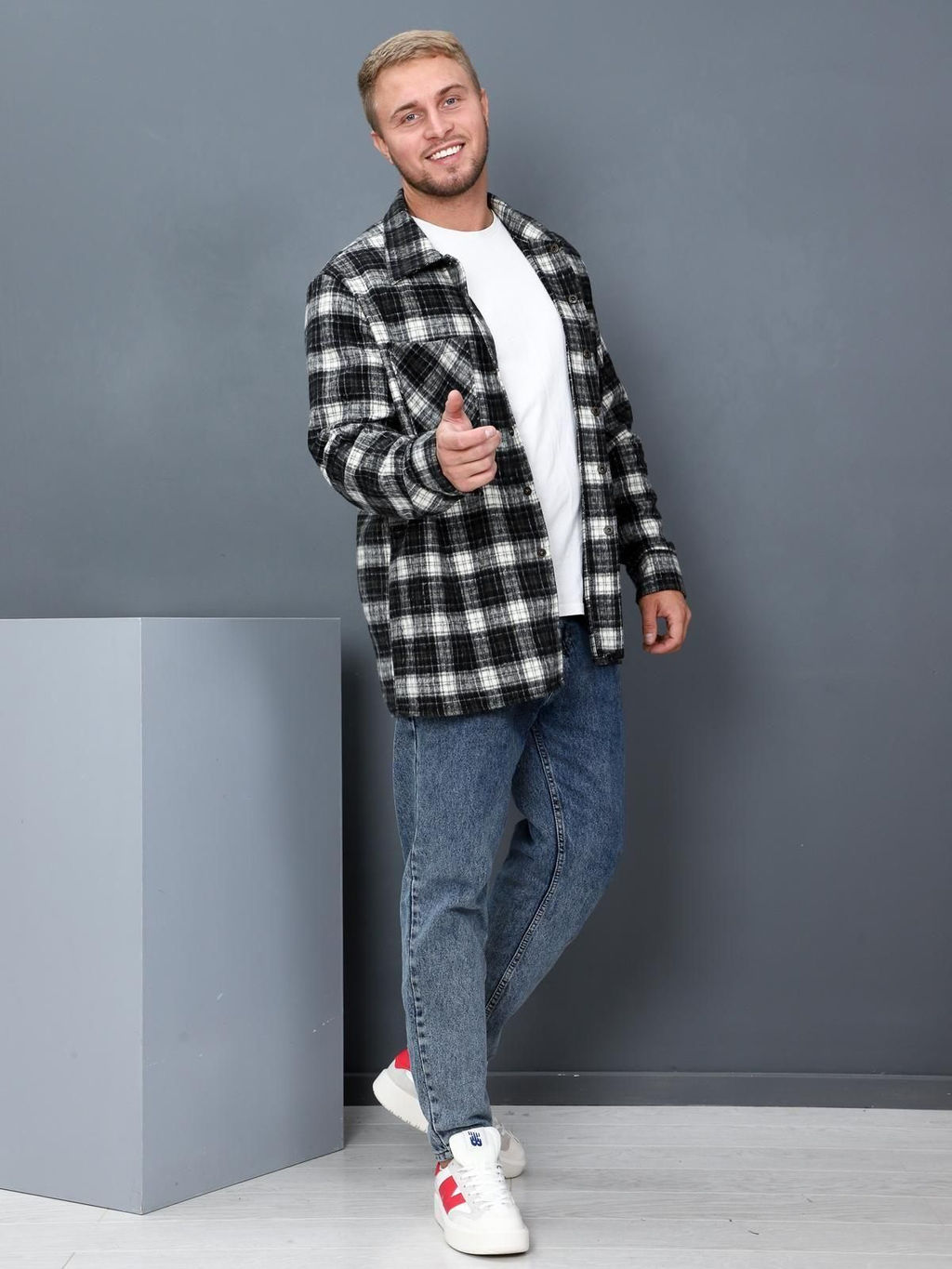 IV-CAPRIZ Никос - рубашка шерстяная  фото 18