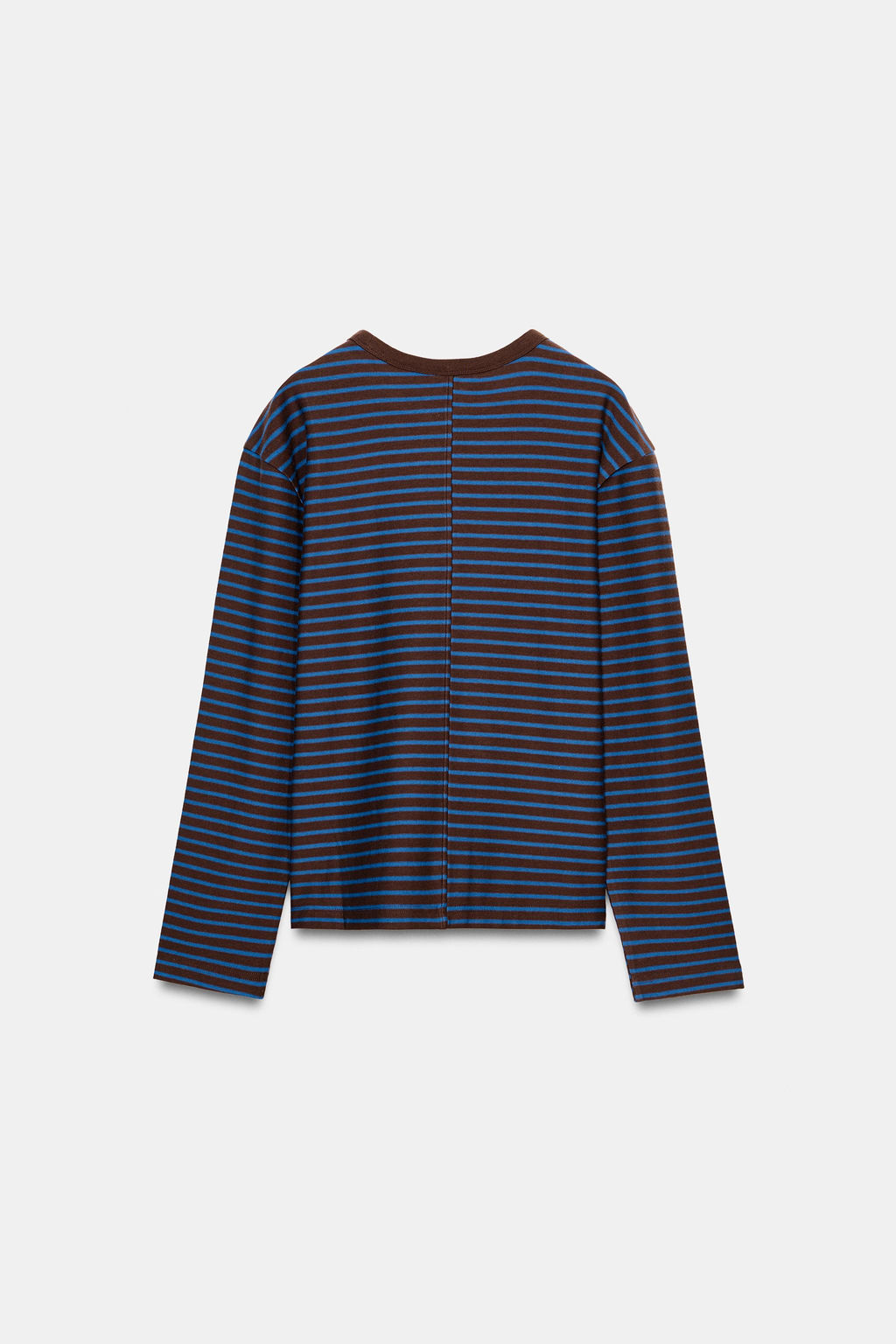 STRIPED LONG SLEEVE T-SHIRT - Zara фото 2