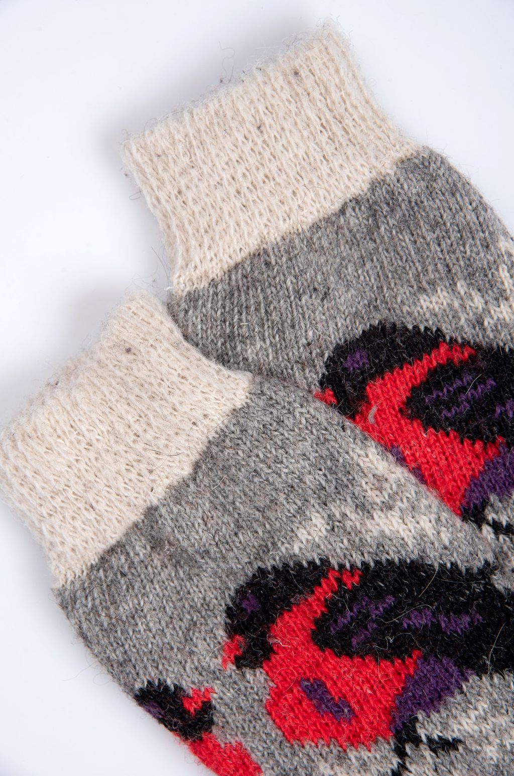 Женские шерстяные носки Стильная шерсть фото 5