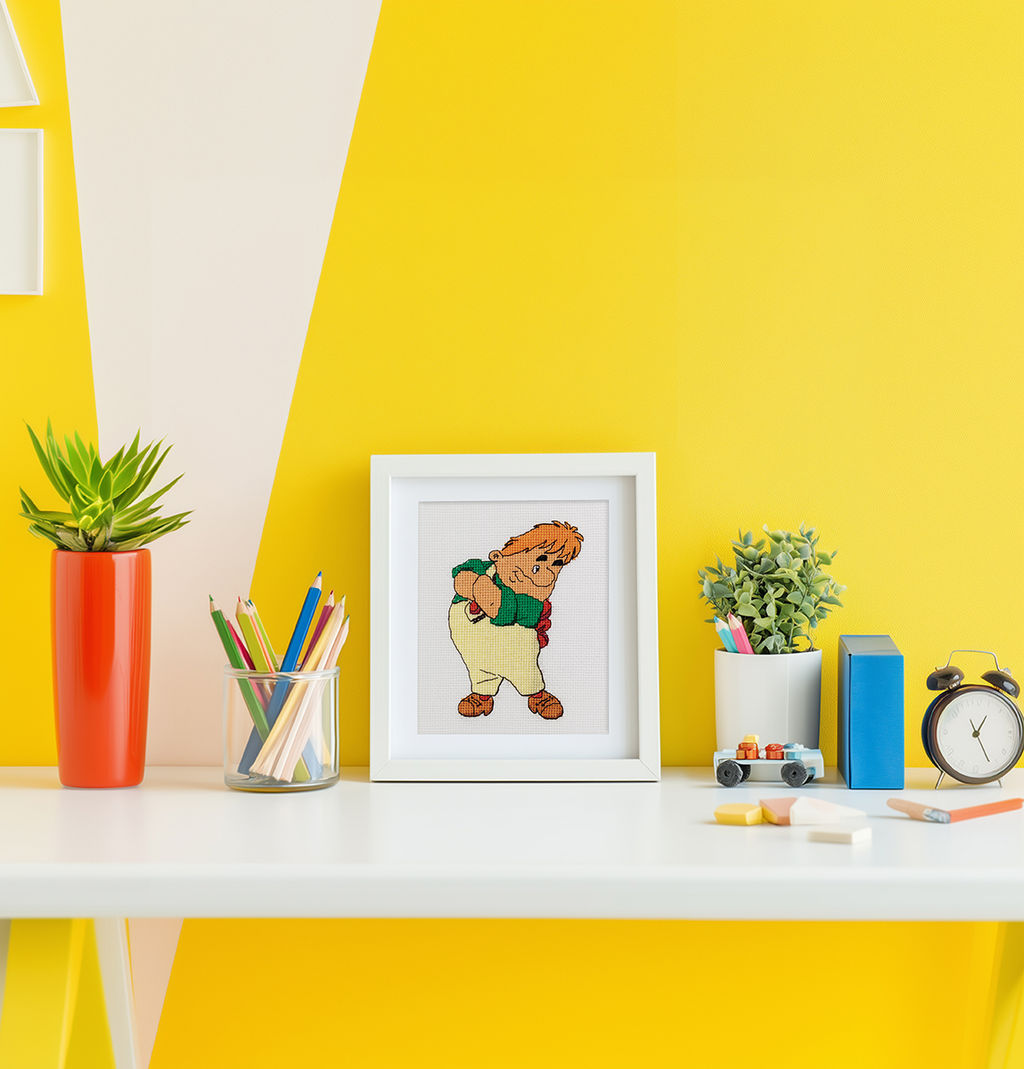 Klart набор для вышивания Союзмультфильм CMF-8-574 Карлсон 11 х 15 см