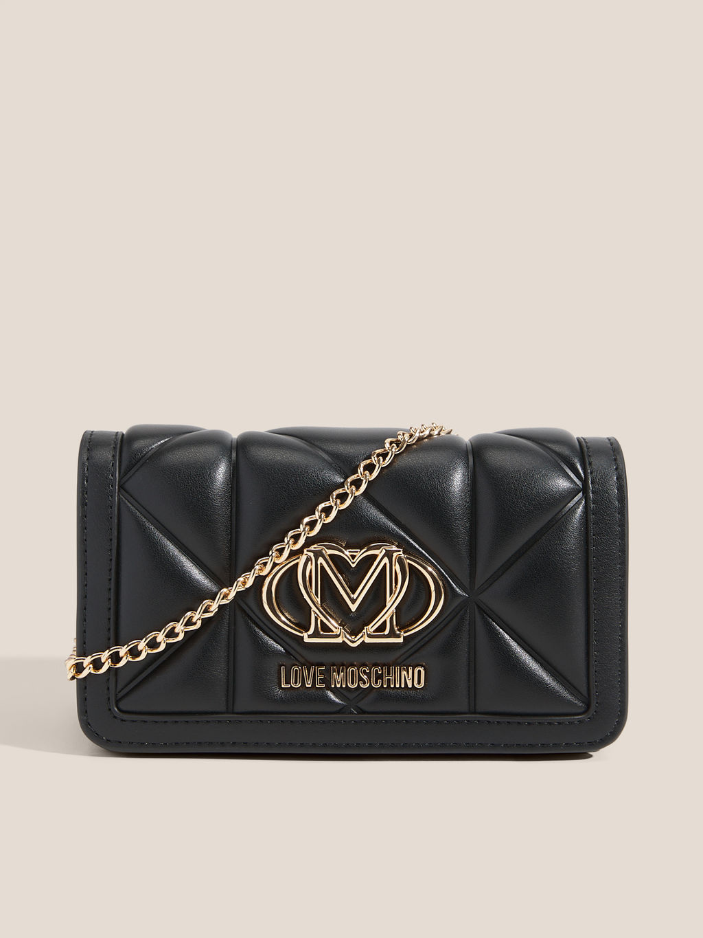 Клатч LOVE MOSCHINO SLG EMBOSSED Q Артикул 4561113, черный