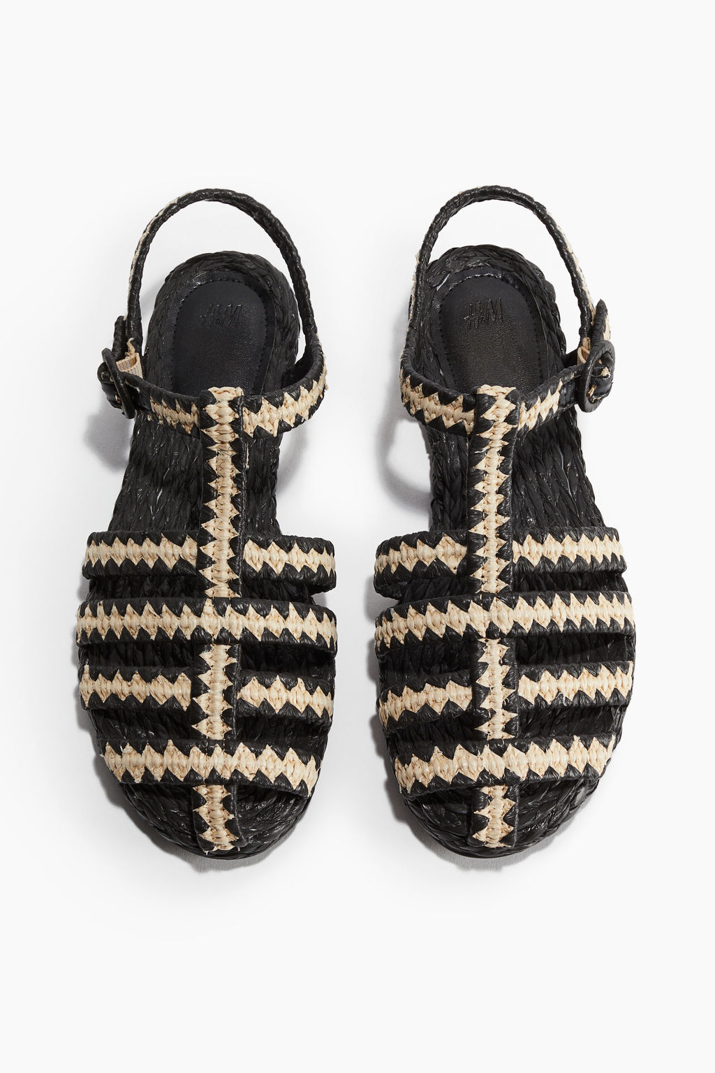 Sandalias de pescador en paja - H&m фото 2