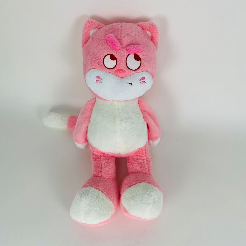 Мягкая игрушка Кот розовый 48 см - Storyland фото 6
