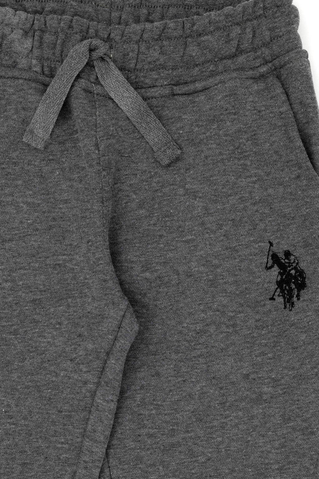 U. S. Polo Assn Меланжовые спортивные штаны для мальчика антрацитового цвета - U.s. polo assn фото 8