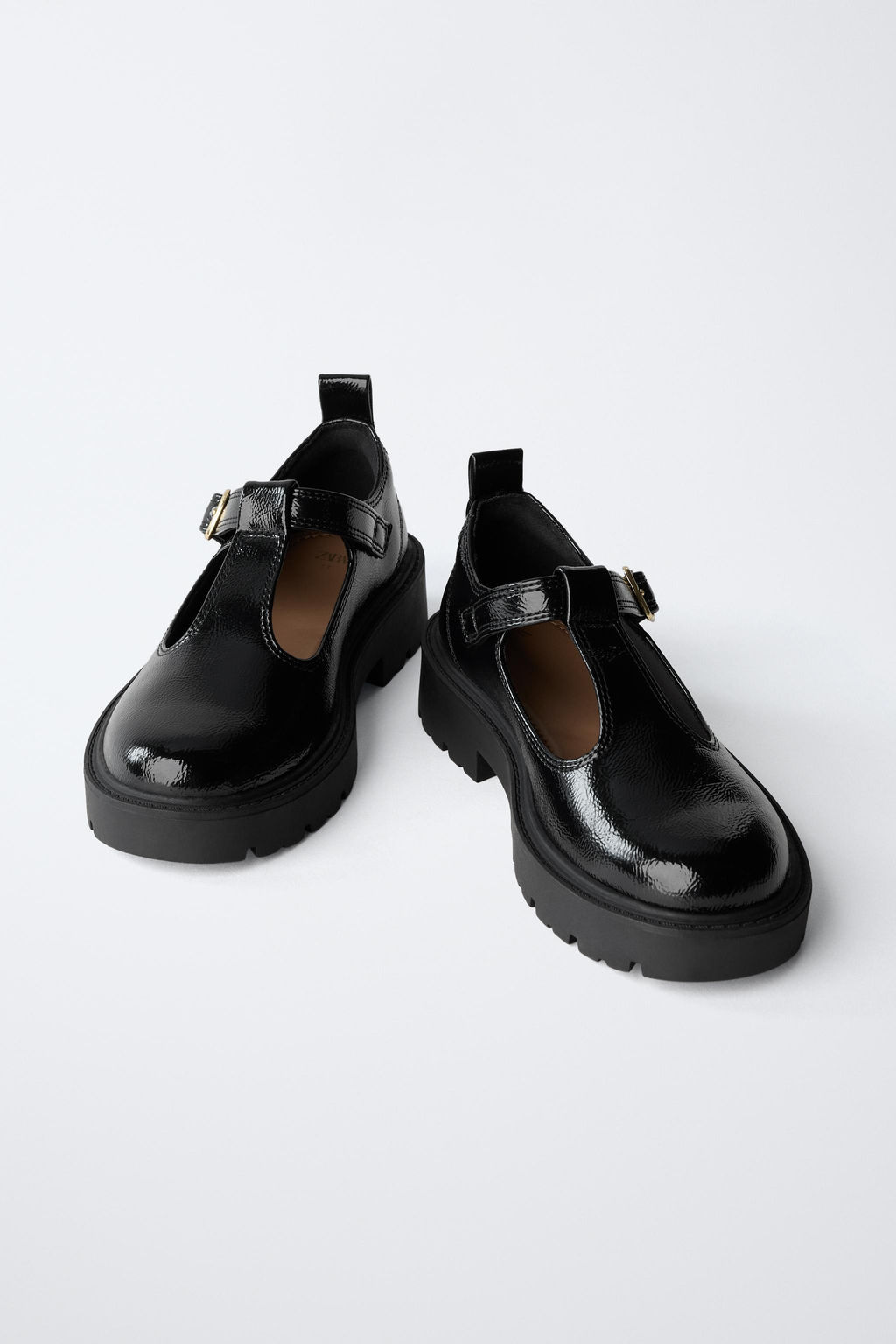 PATENT T-BAR SHOE - Zara фото 3