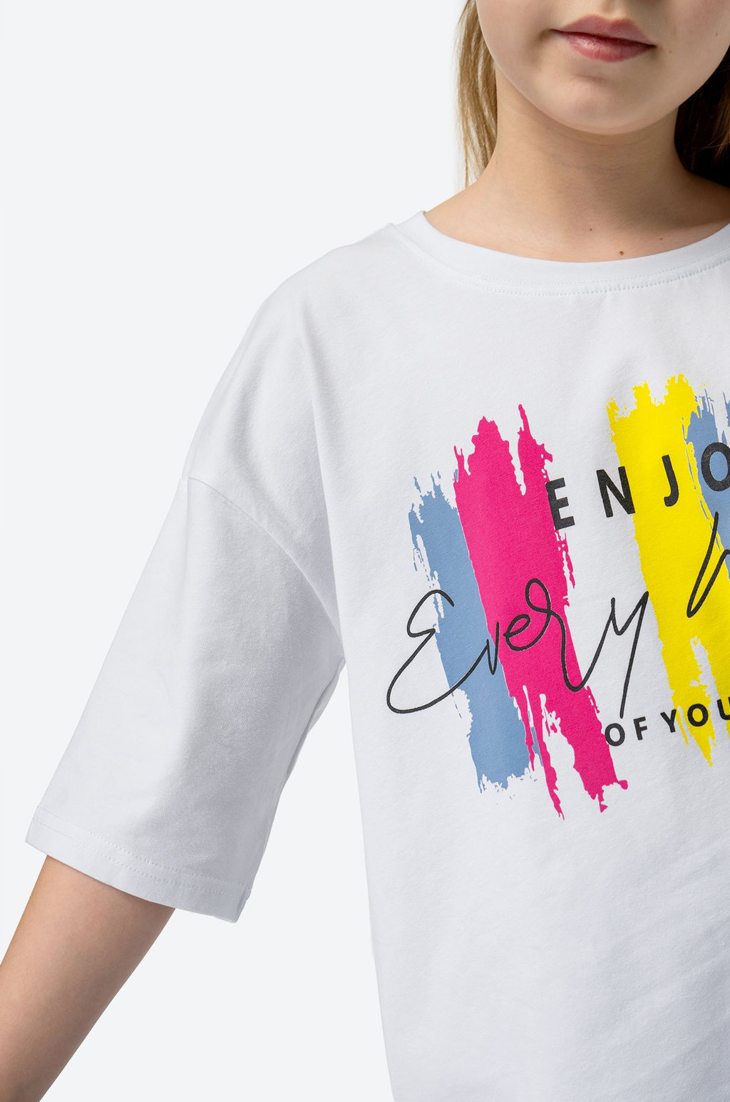 Костюм для девочки с брюками палаццо Bonito  фото 11