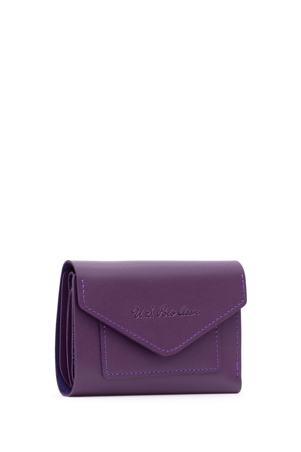 Женский фиолетовый кошелек - U.s. polo assn фото 2