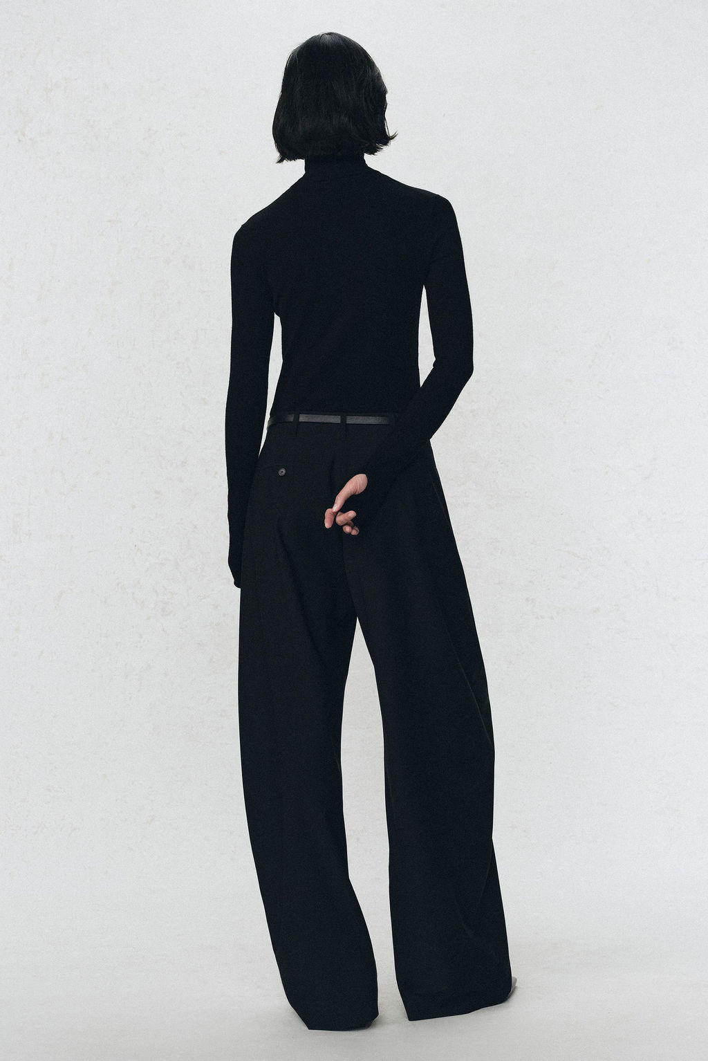 WOOL BLEND HIGH NECK BODYSUIT SOSHIOTSUKI X ZARA фото 12