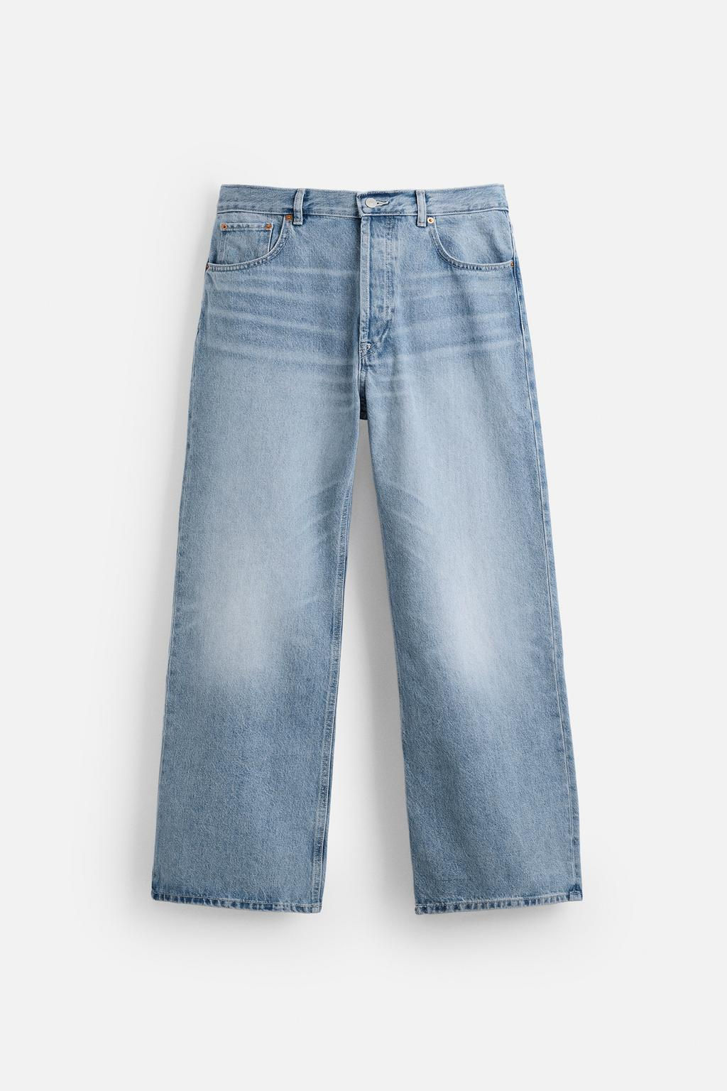 BAGGY FLARE FIT JEANS - Zara фото 15