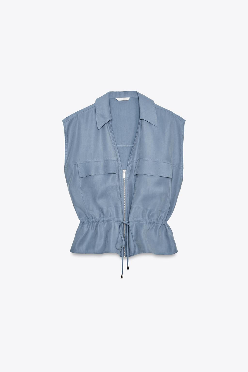 SOFT-TOUCH SAFARI TOP - Zara фото 6