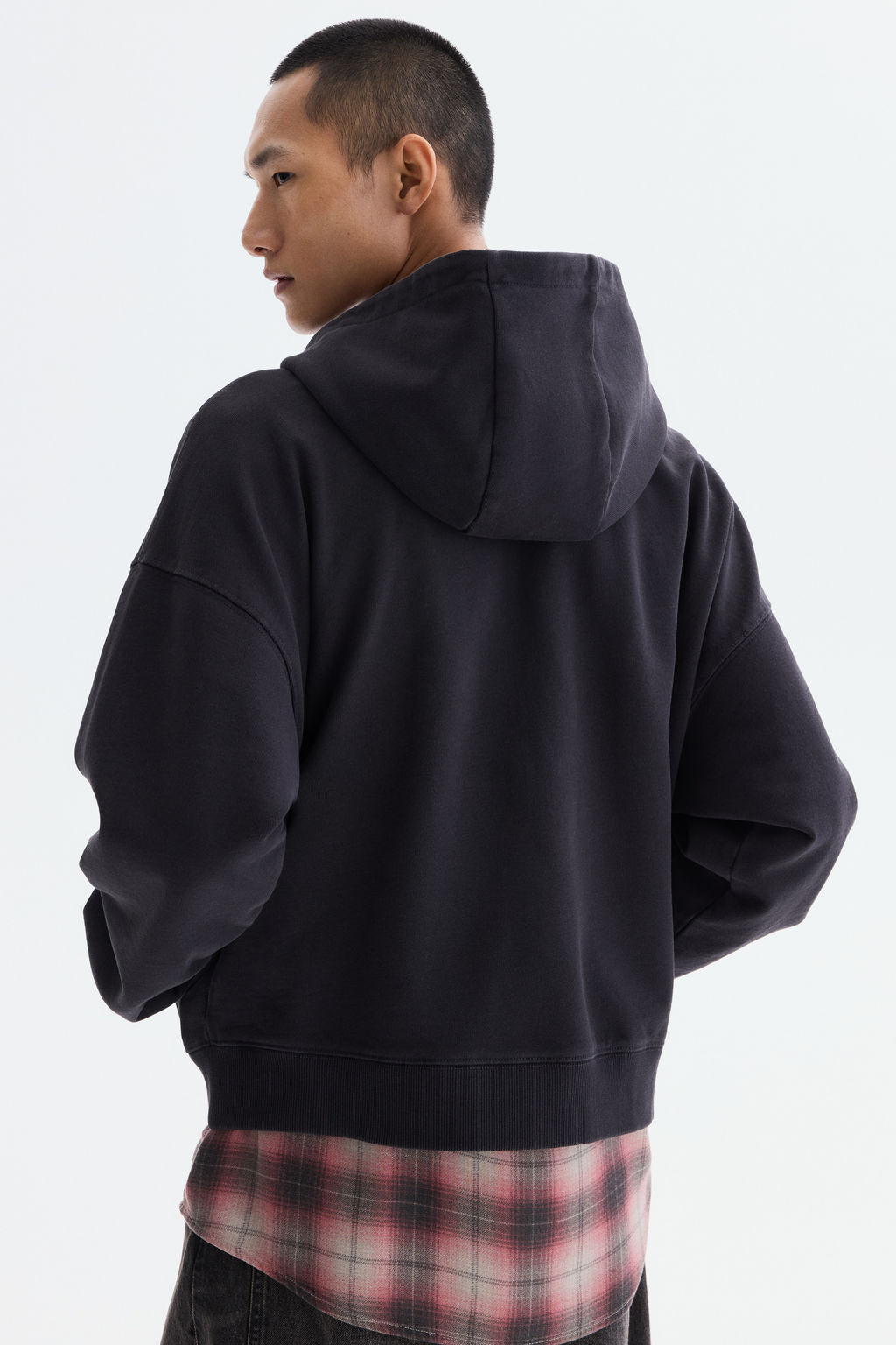 Chaqueta sudadera con cremallera Oversized Fit - H&m фото 4