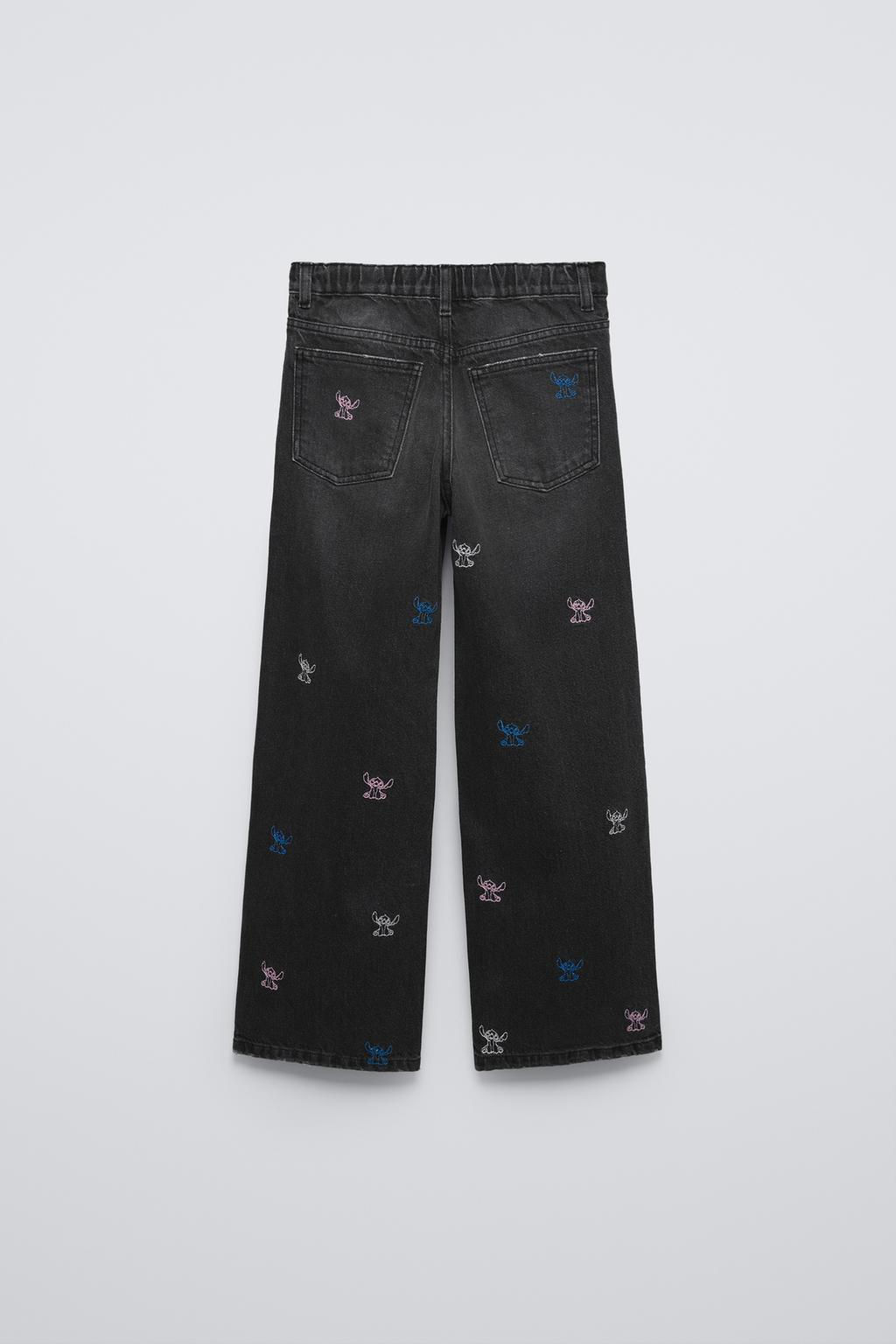 LILO & STITCH  DISNEY WIDE-LEG JEANS - Zara фото 2