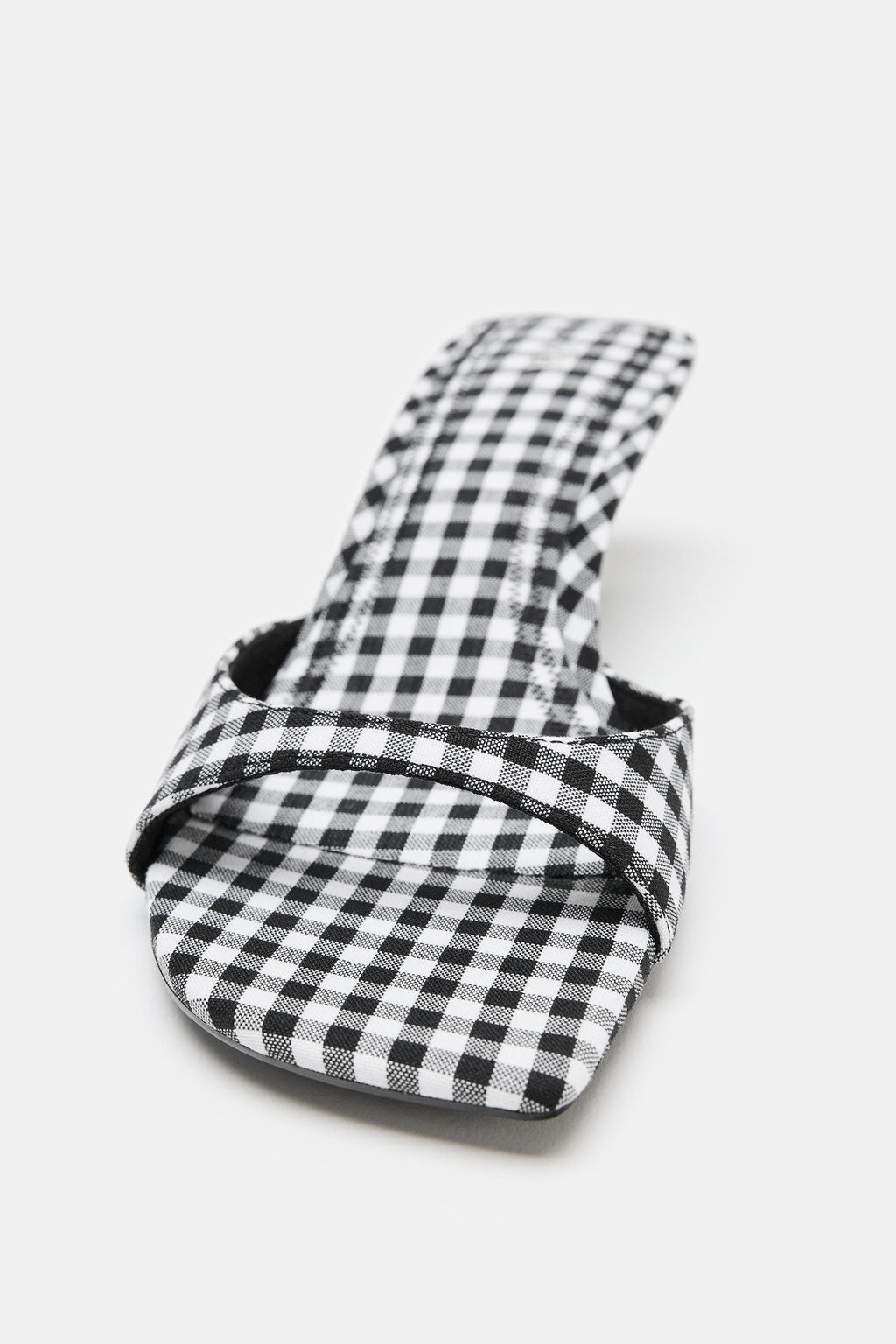 SANDALIA TAC?N ESTAMPADO VICHY / Multicolor - Zara фото 3