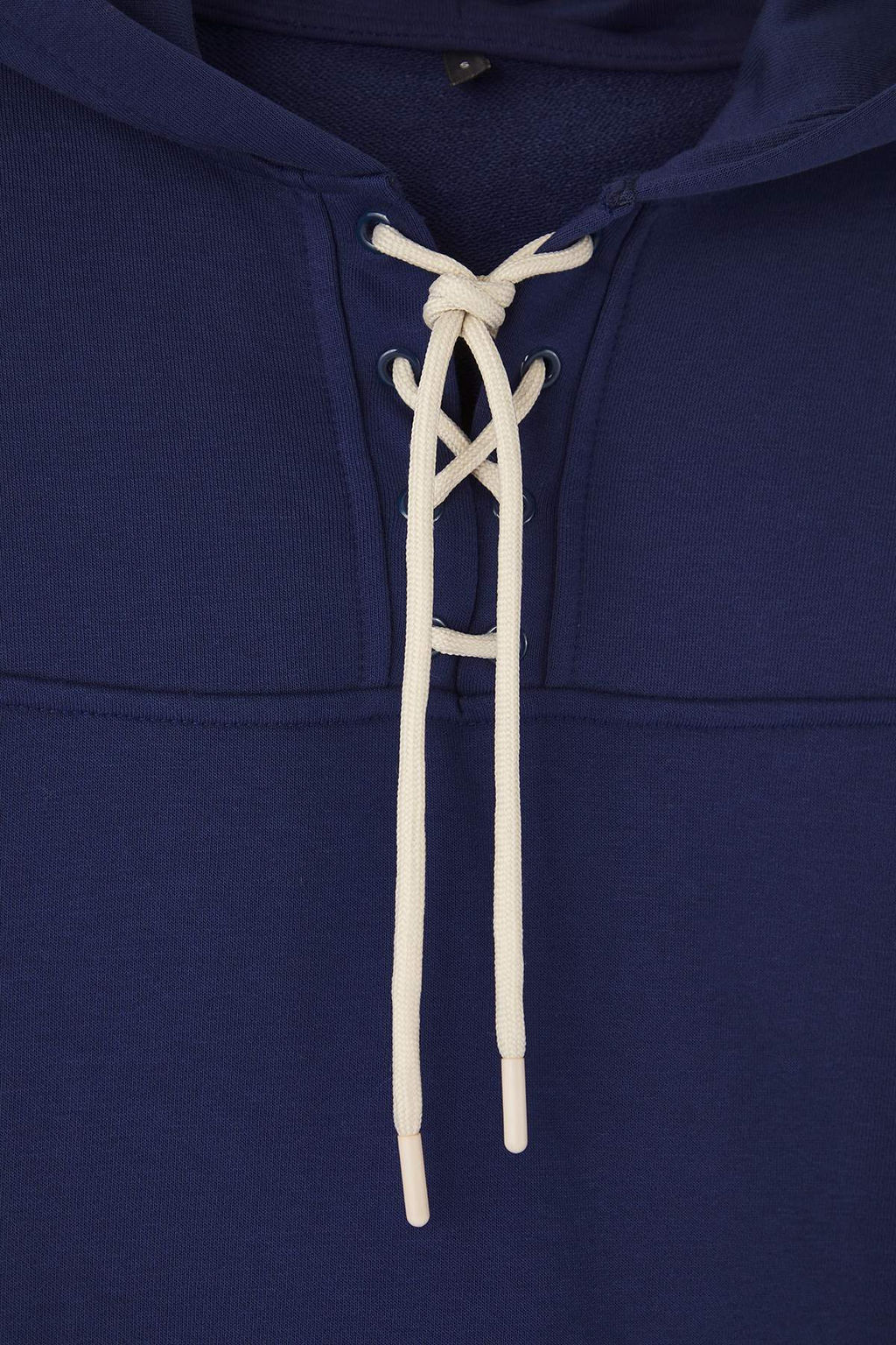 Lacivert Baglama Detayl? Oversize/Genis Kal?p Orme Sweatshirt TWOAW26SW00053 - Trendyolmilla фото 6