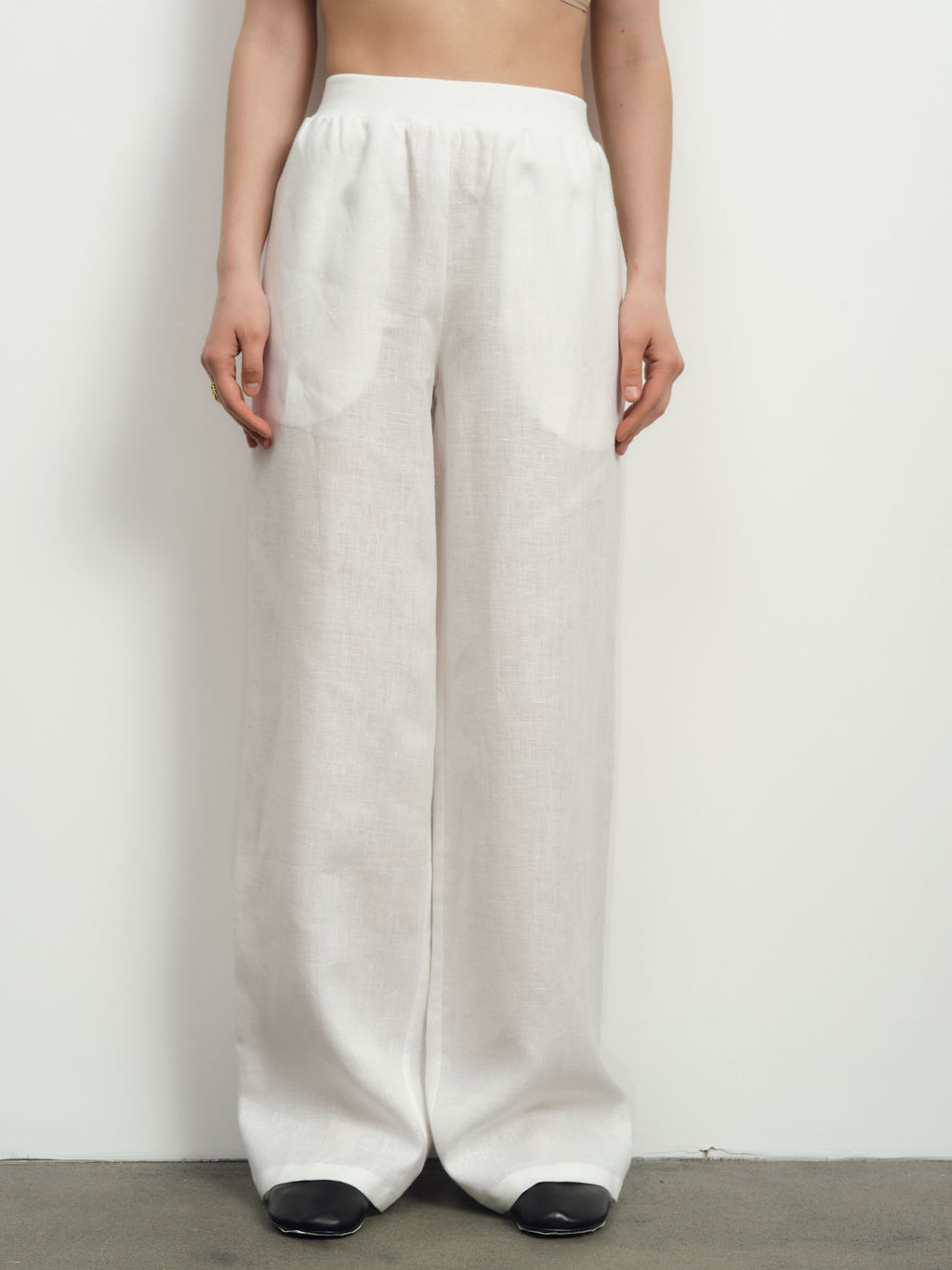 Брюки женские 52104-БР белые