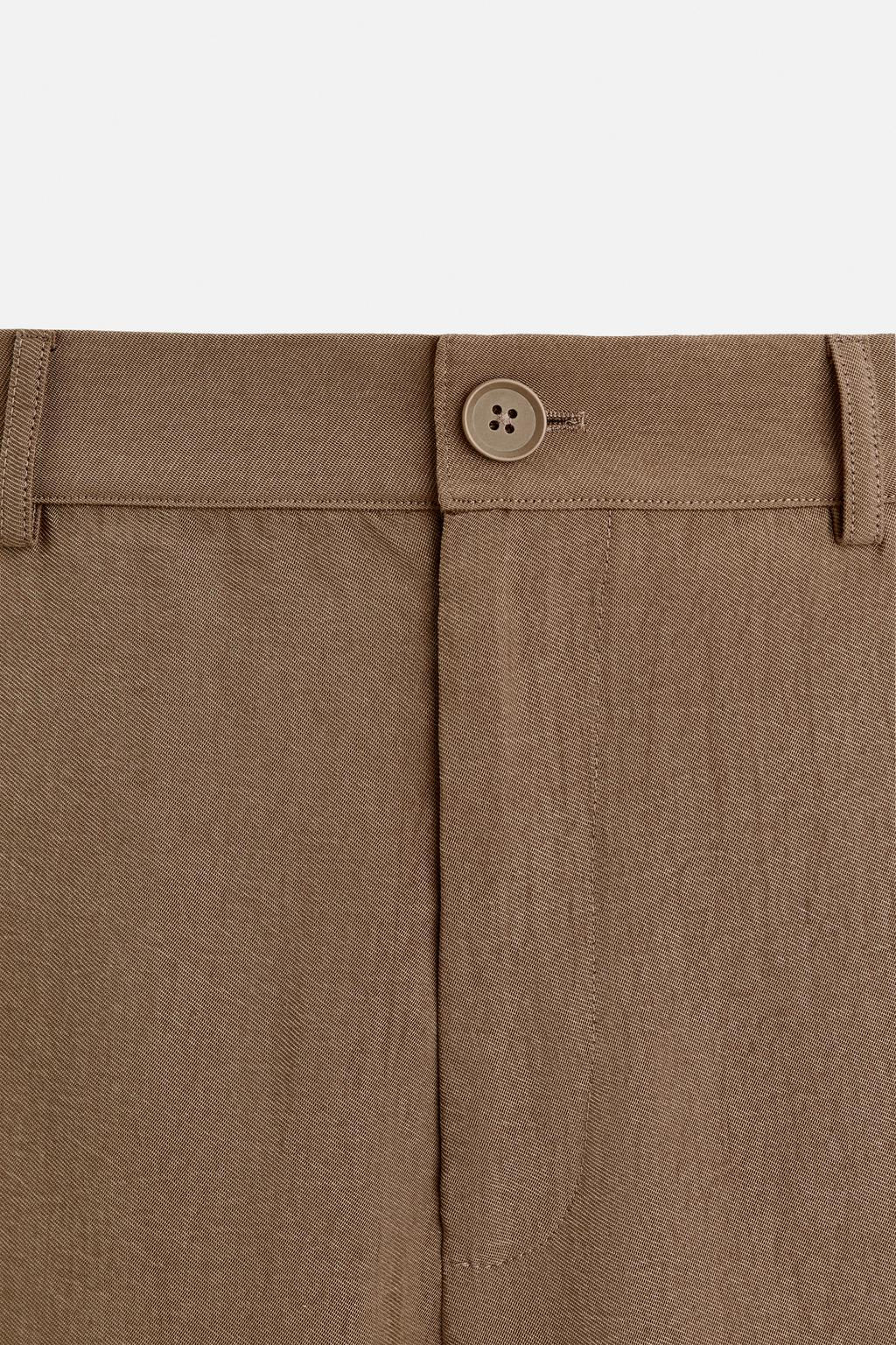 STRAIGHT-LEG FLOWING TROUSERS - Zara фото 9