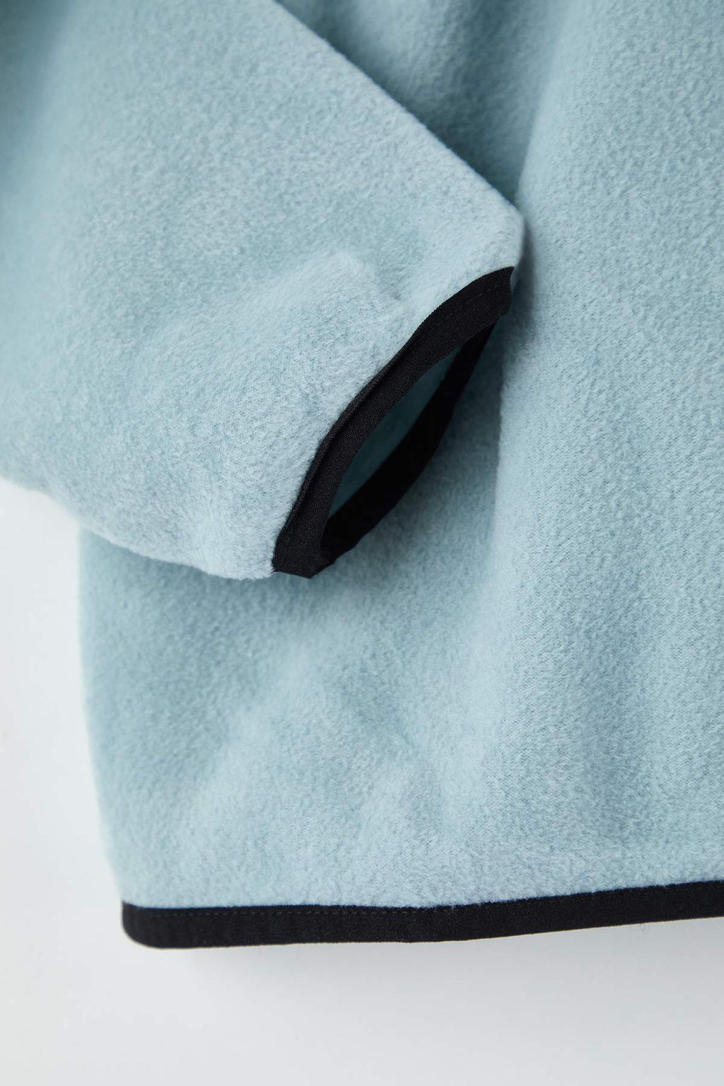 Mint Regular/Normal Kesim Dik Yaka Fermuarl? Dikis Detayl? Polar Sweatshirt TMNAW26SW00036