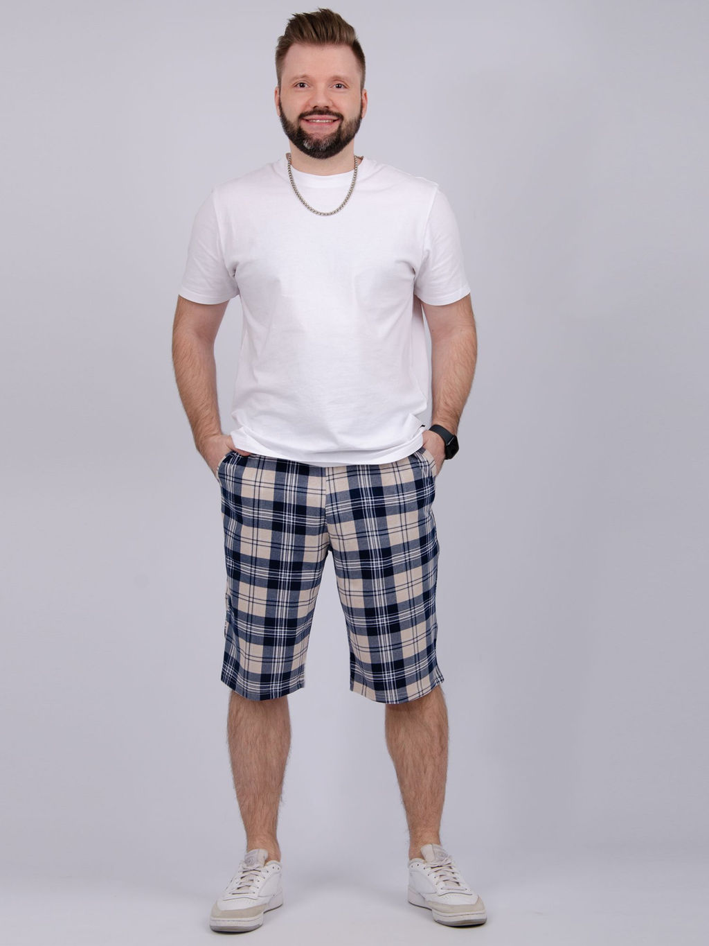 Шорты Прадо, трикотаж - Малина фото 14