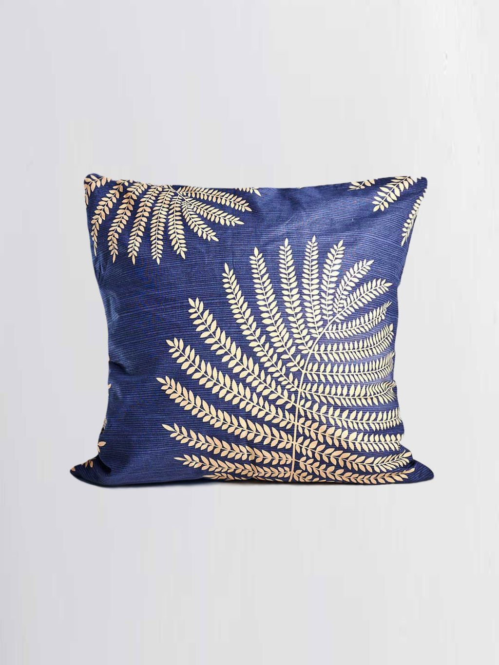 Наволочка бязь на молнии - Листья папоротника 70х70